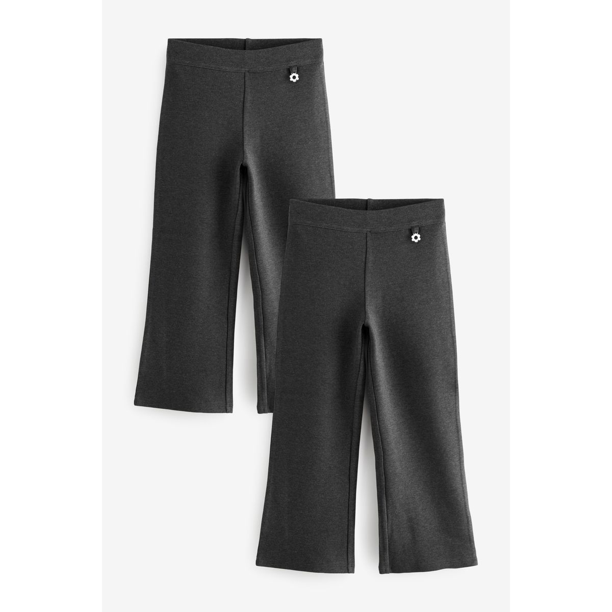 Pantalon d'école bootcut stretch, lot de 2, NEXT