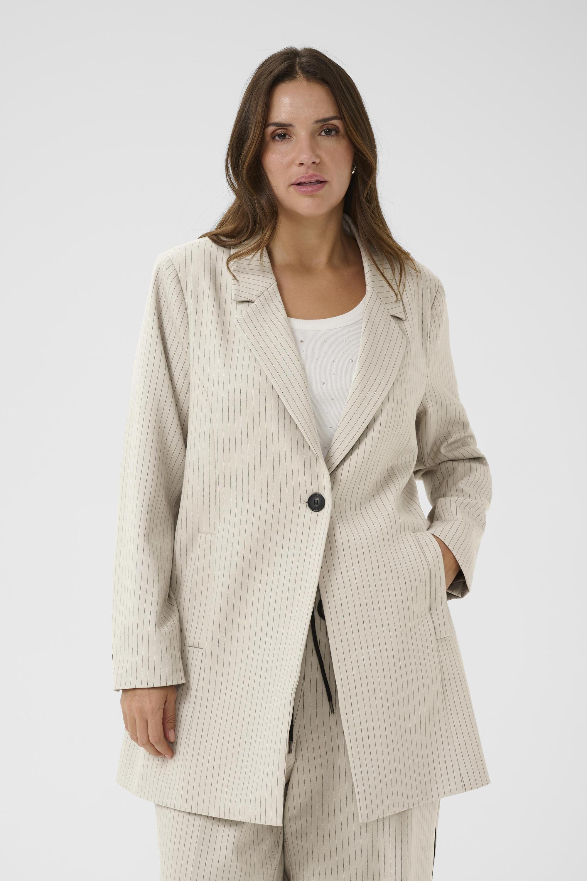 Blazer, KAFFE CURVE