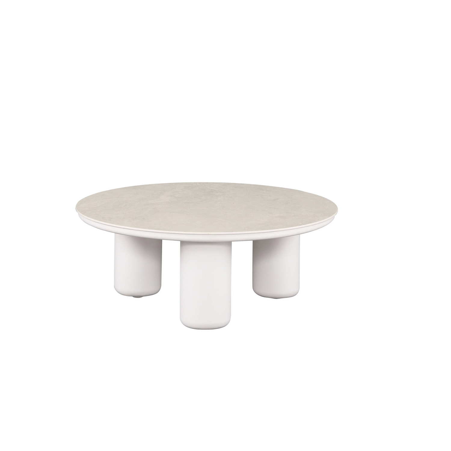 Table basse ronde avec plateau céramique, IRIS, AU JARDIN DE CHLOÉ