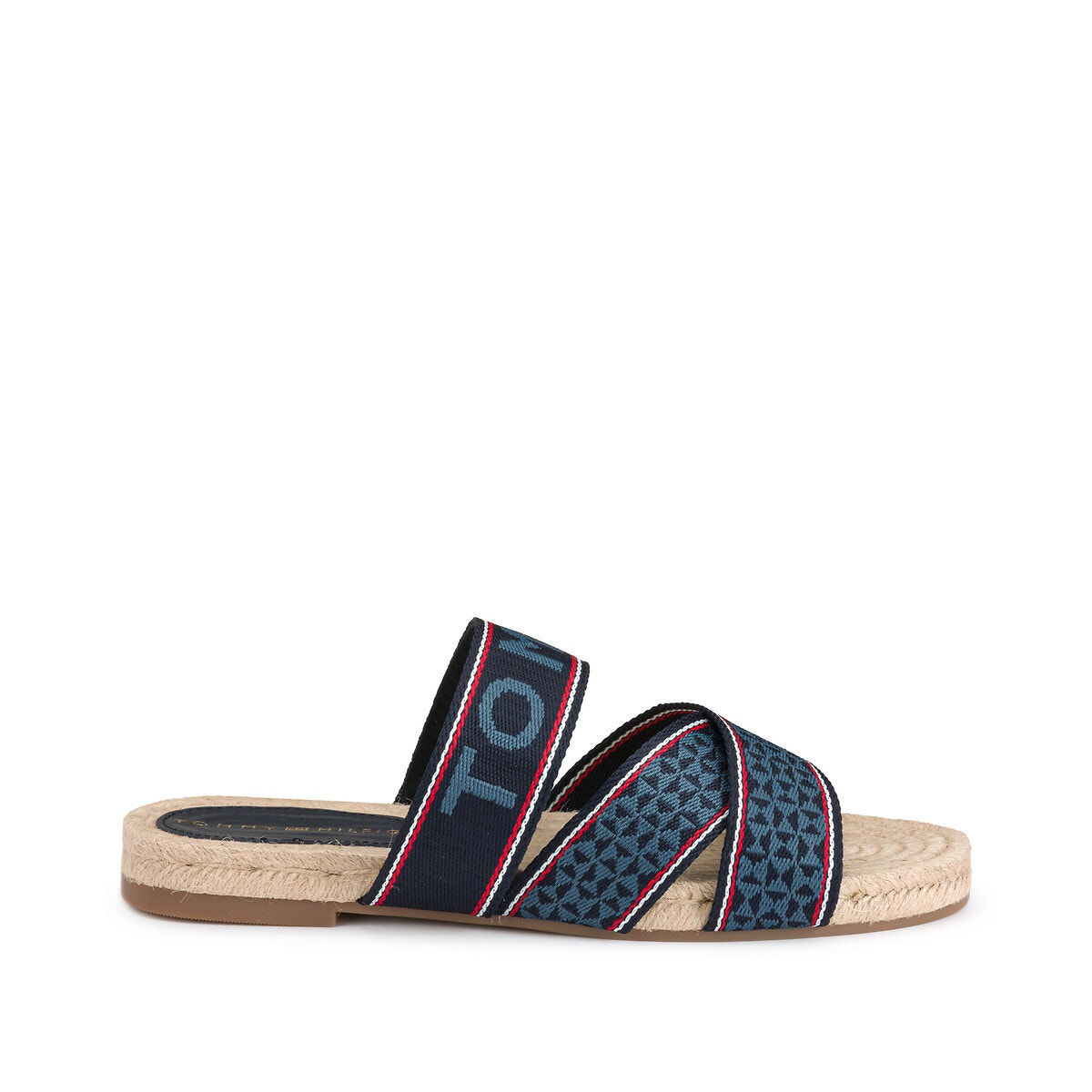 Sandales mules femme pas cher La Redoute Outlet TOMMY HILFIGER