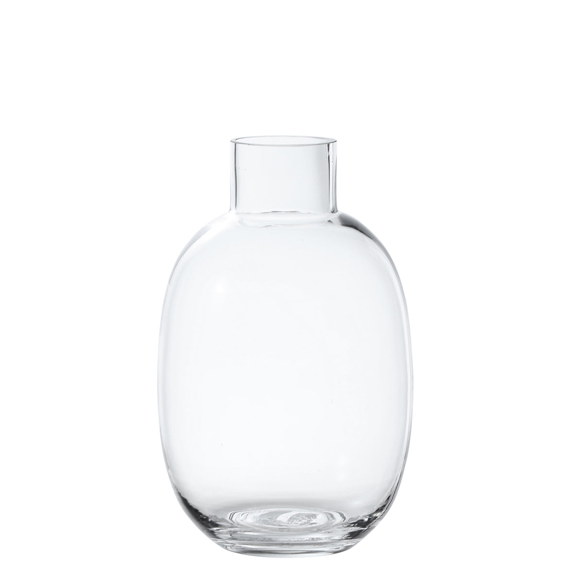Vase décoratif arrondi en verre H28, SIA DECO