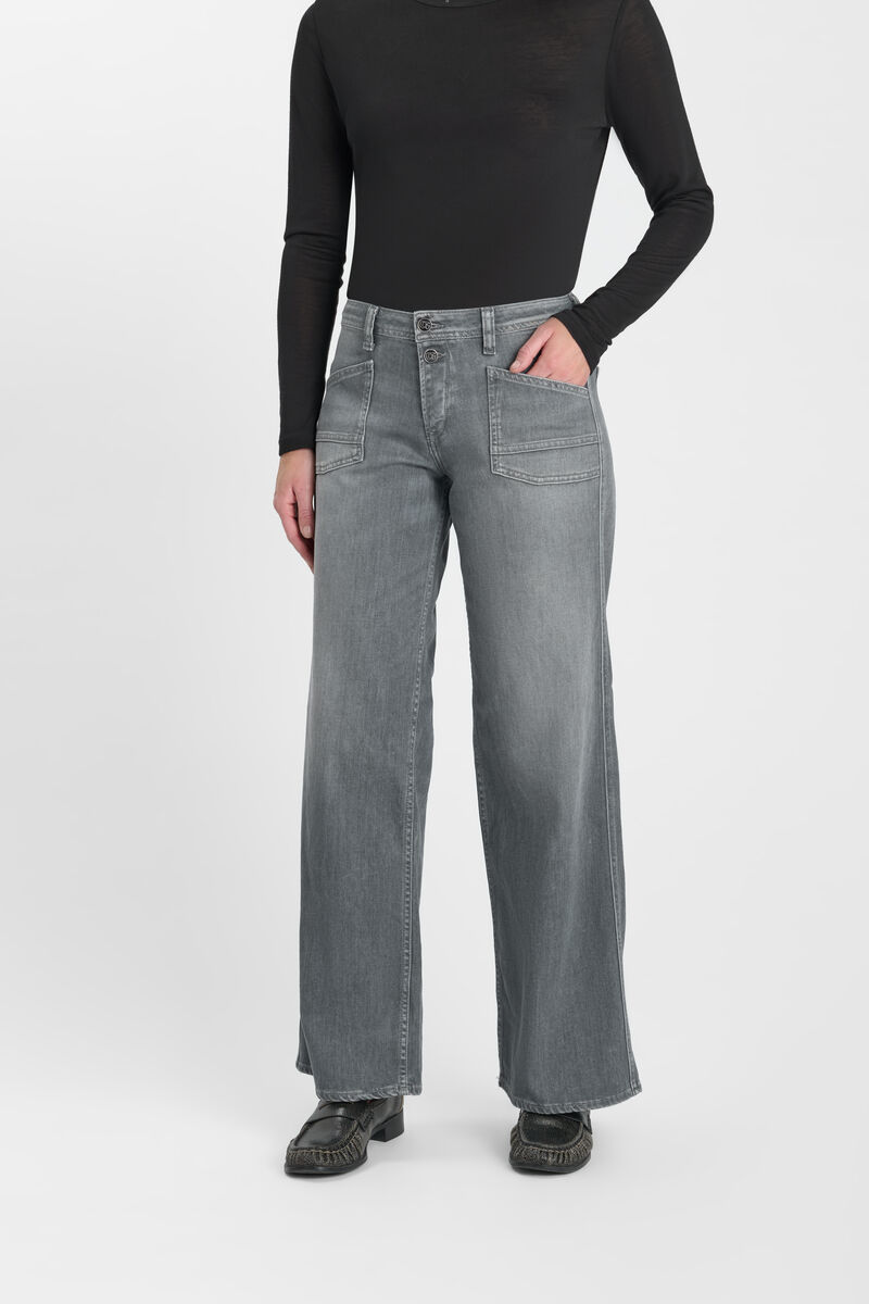 Jeans loose, large wide leg , longueur 34, LE TEMPS DES CERISES