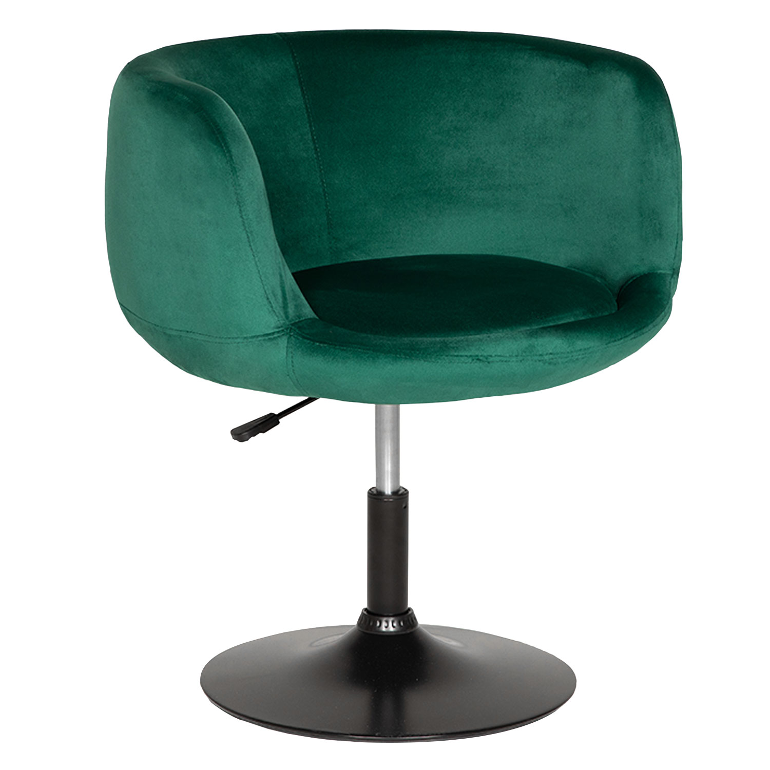 Tabouret de bar en velours, NOLAN, HAPPY GARDEN