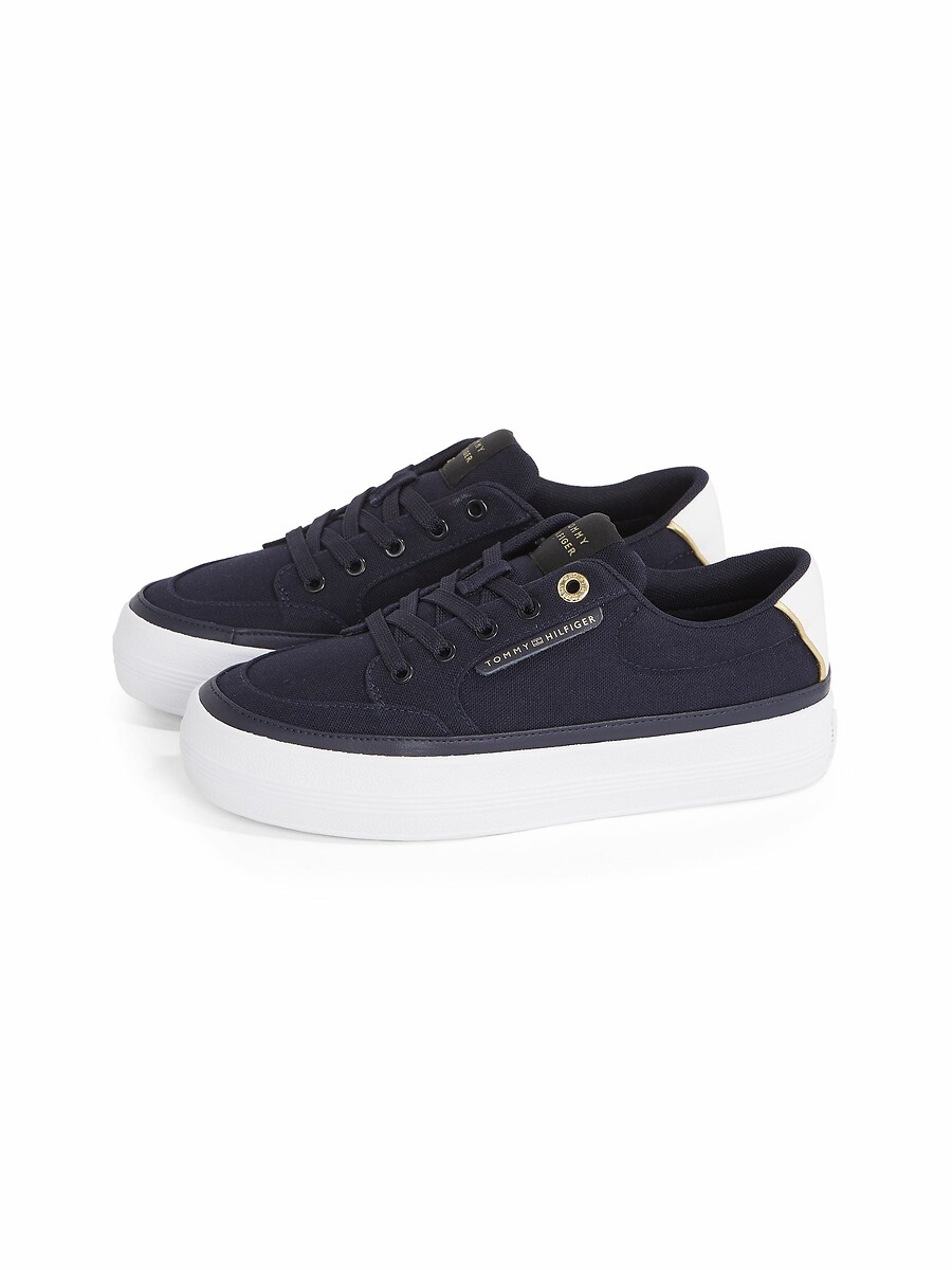 Tommy Hilfiger Zapatillas de lona vulcanizadas — foto 4