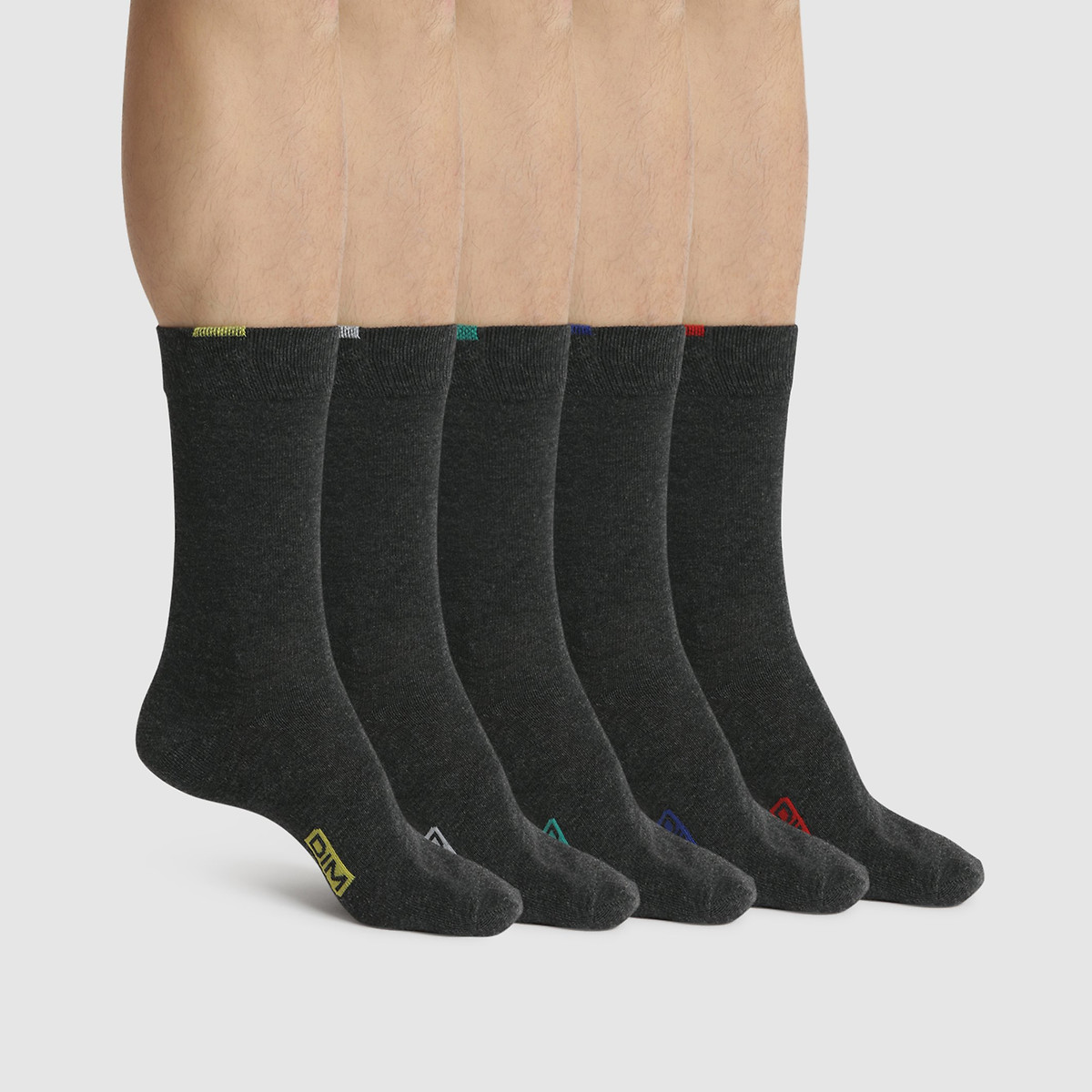 Blue Black EcoDim Sport Pack of 3 pairs of men's cotton socks