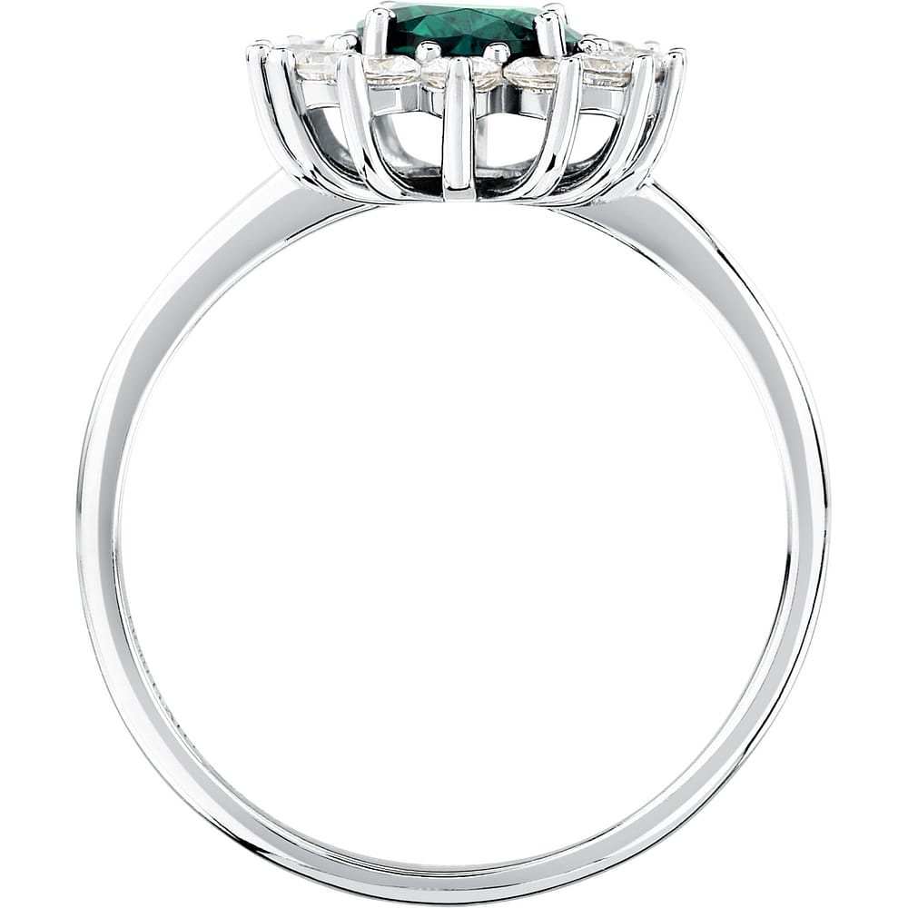 Bagues en Zircon/zircons Cubiques/argent 925/1000 Recyclé et Zircon, MORELLATO