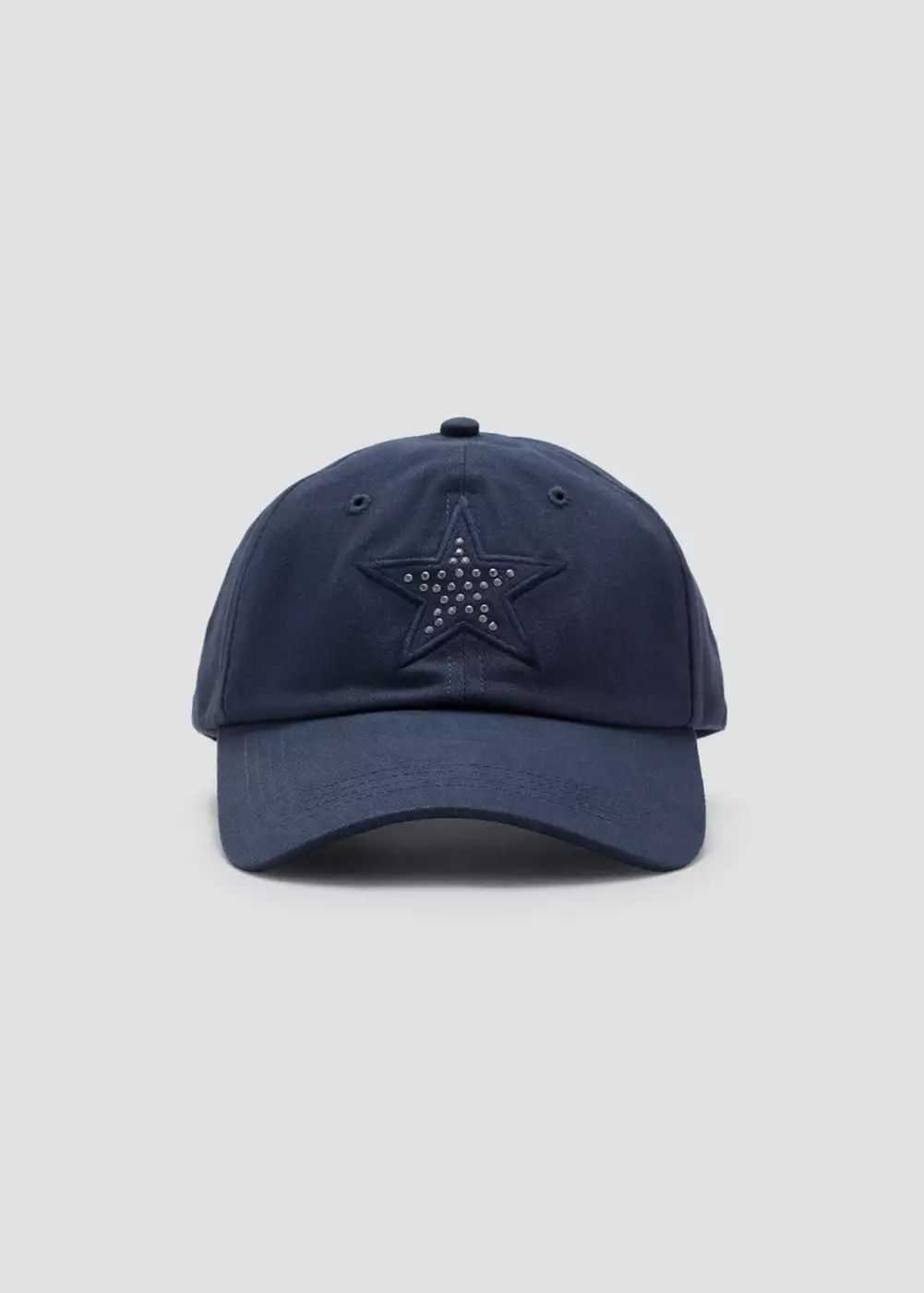Casquette effet usé à clous, MANGO TEEN