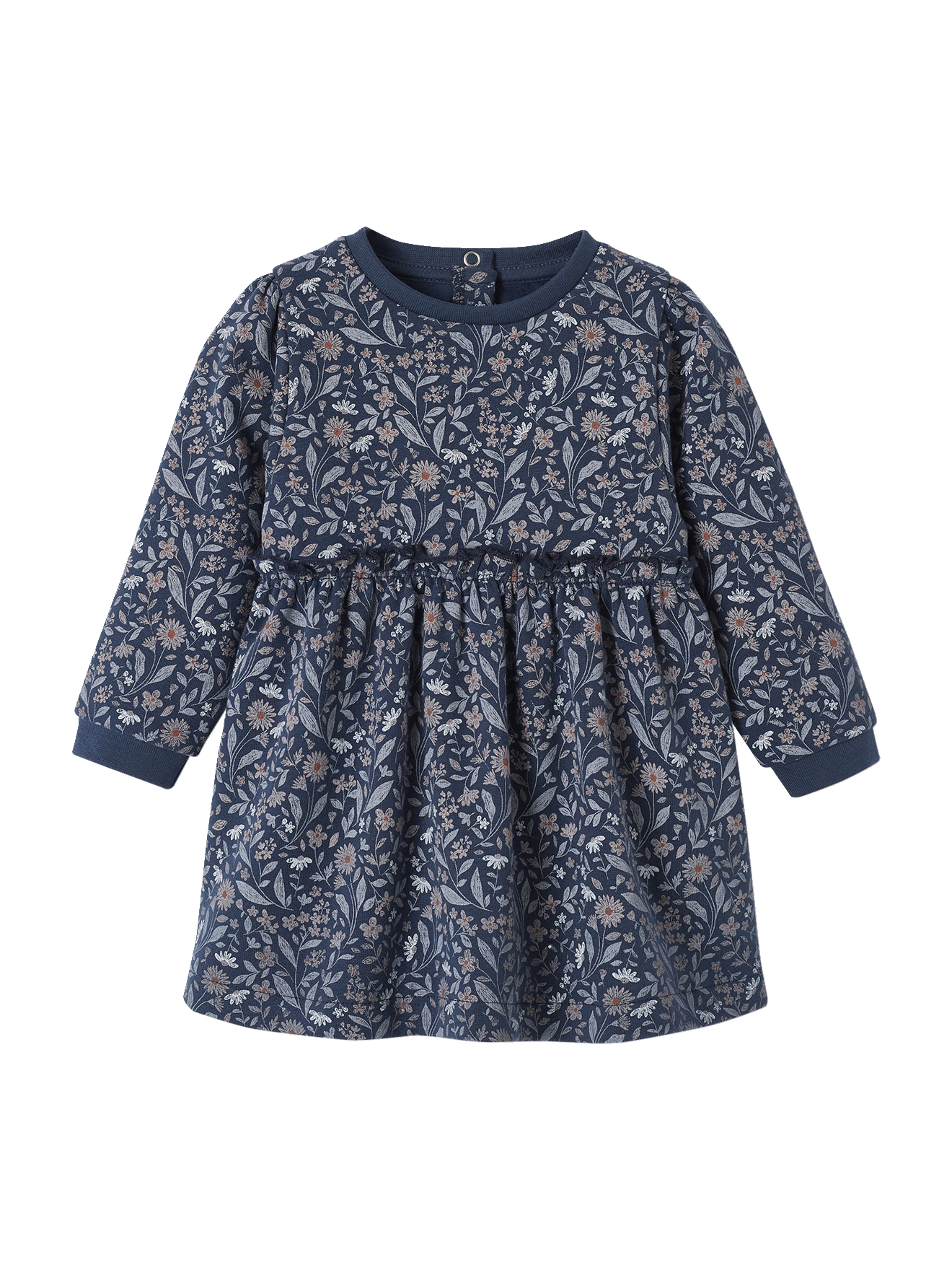 Robe bébé en molleton, VERTBAUDET