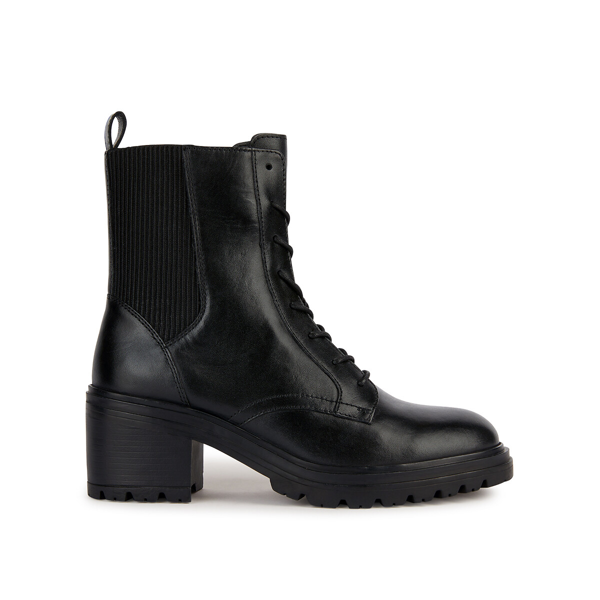 Damiana Lace-Up Ankle Boots in Breathable Leather
