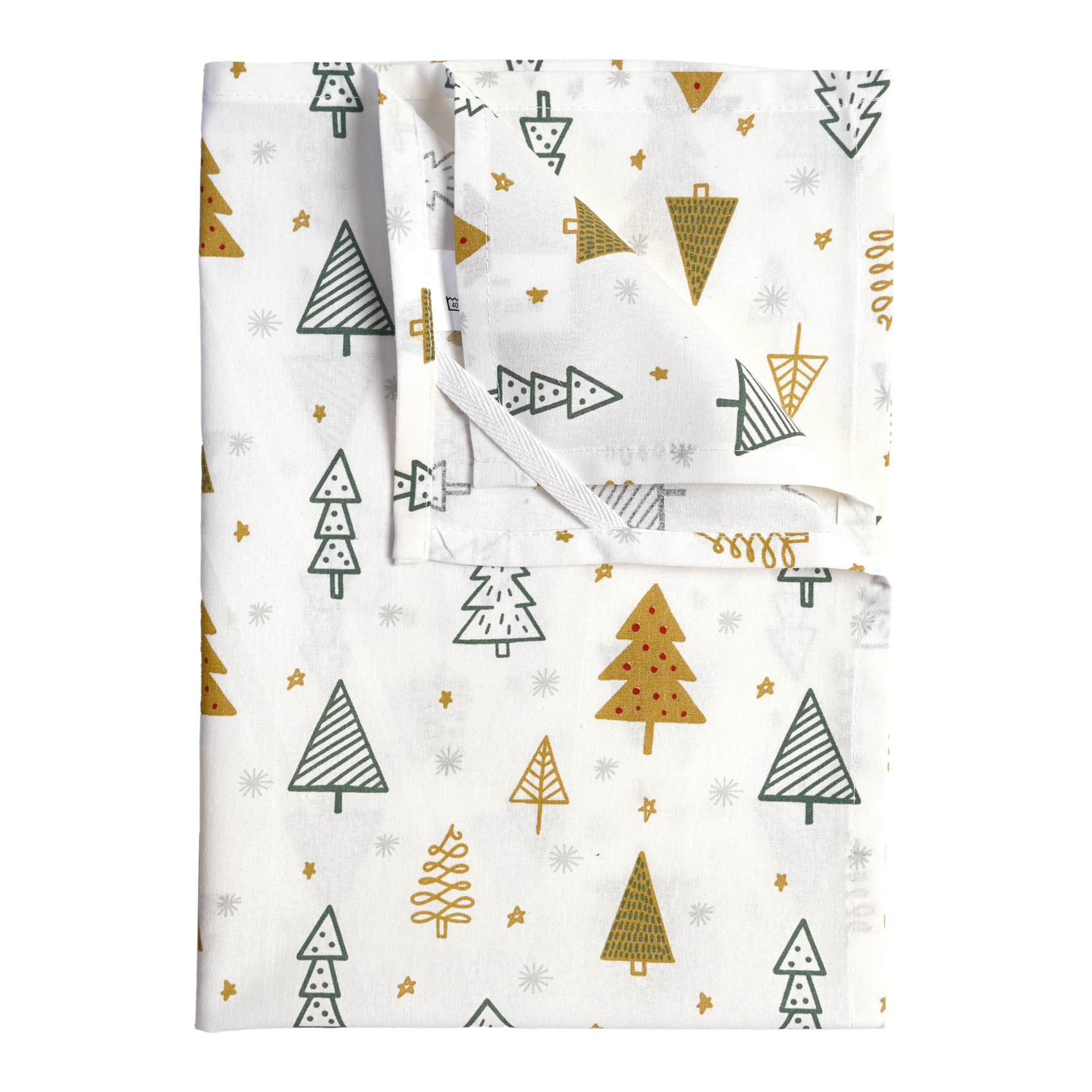 Torchons de cuisine motifs sapins en coton - QABANE, HOME MAISON