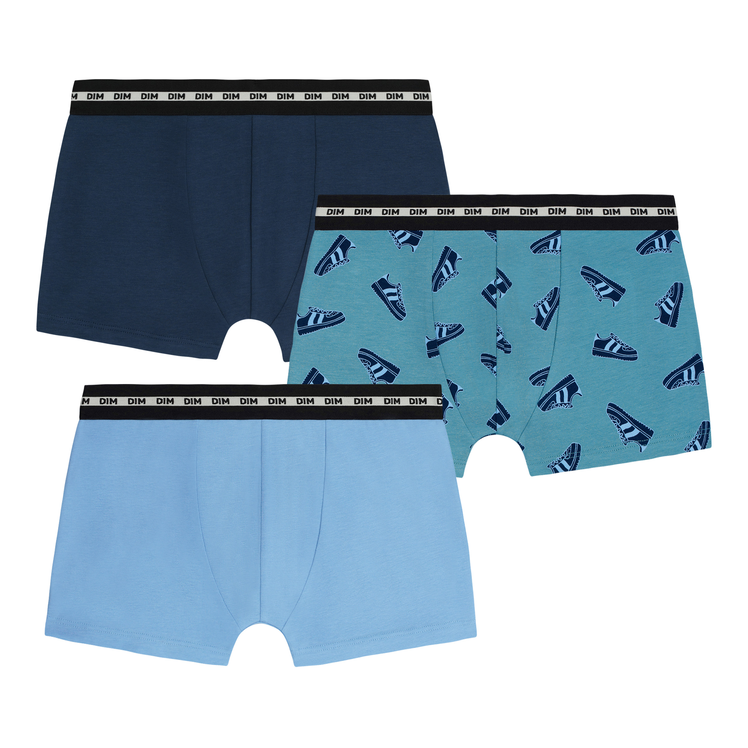 Lot de 3 boxers Fashion Coton Stretch, DIM