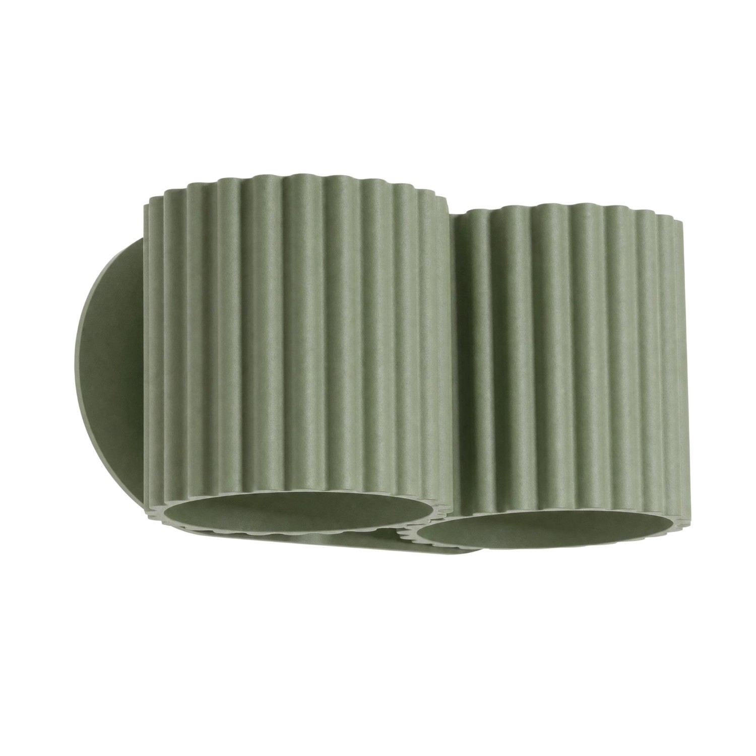 Applique murale Aluminium Vert Olive G9 2 Aura, EDEN