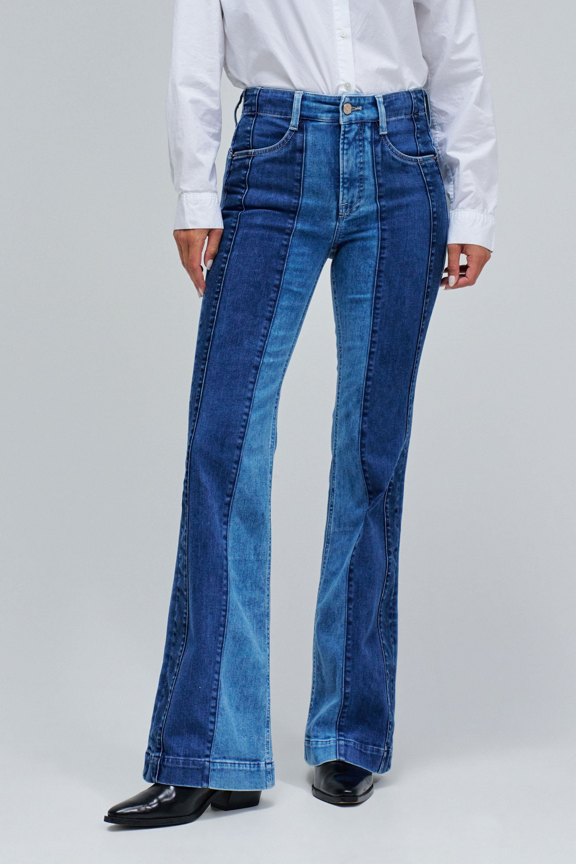JEAN FAITH PUSH IN FLARE, SALSA JEANS