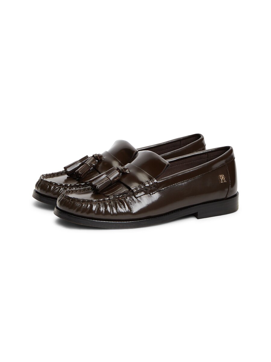 Tommy Hilfiger Mocasines de piel con borlas — photo 3
