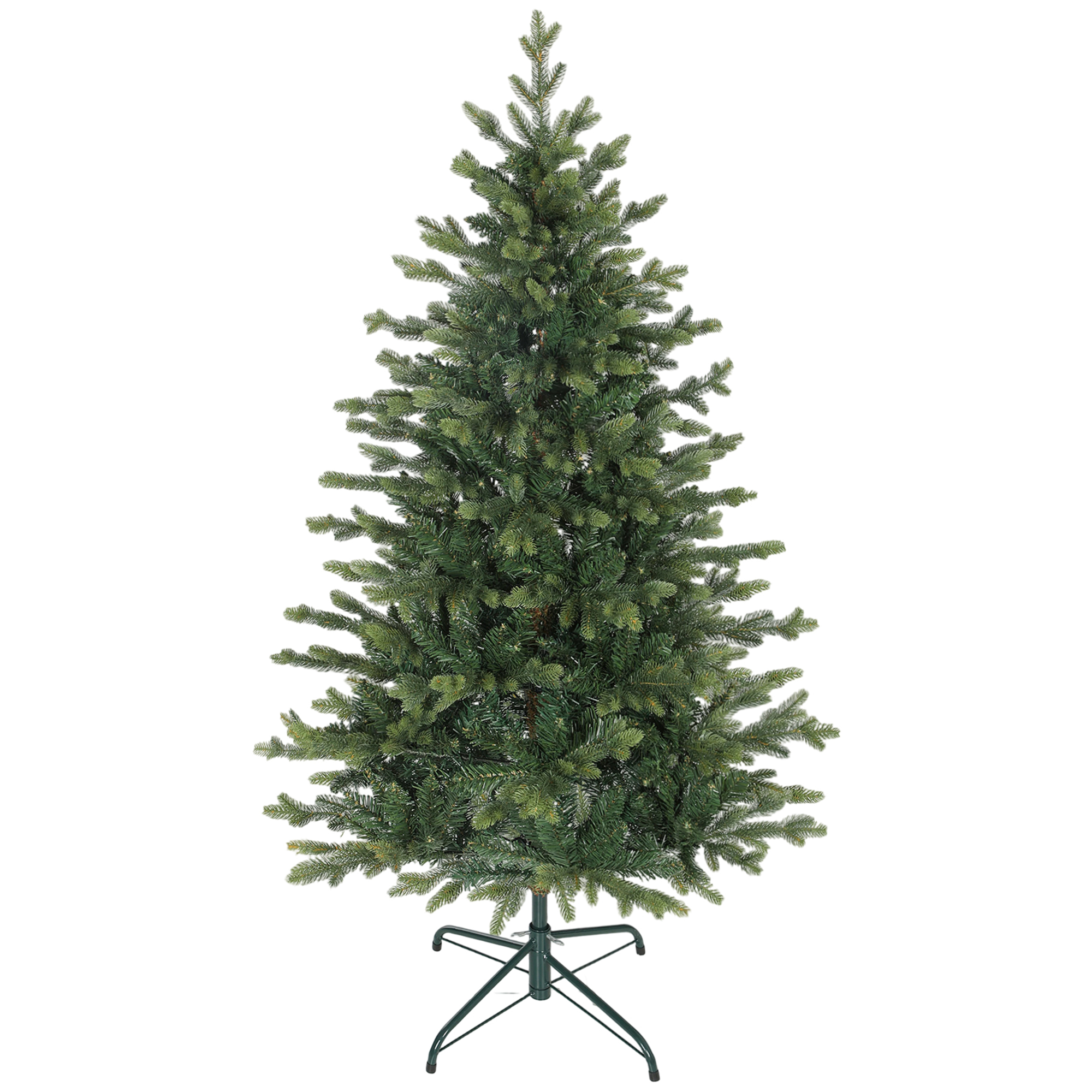 Sapin de Noël Plastique Vert, HOMCOM