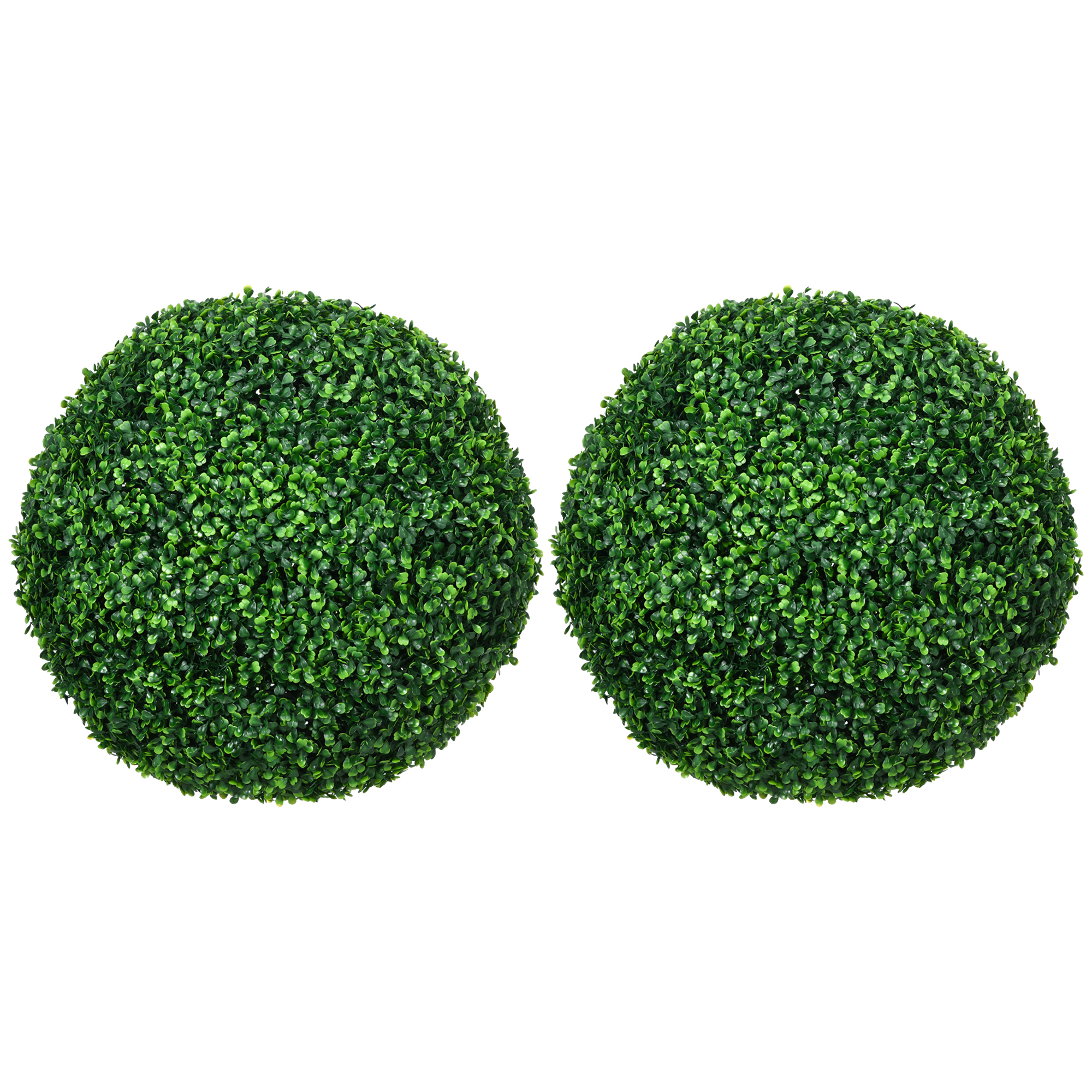 Topiaires artificielles PE Vert, HOMCOM