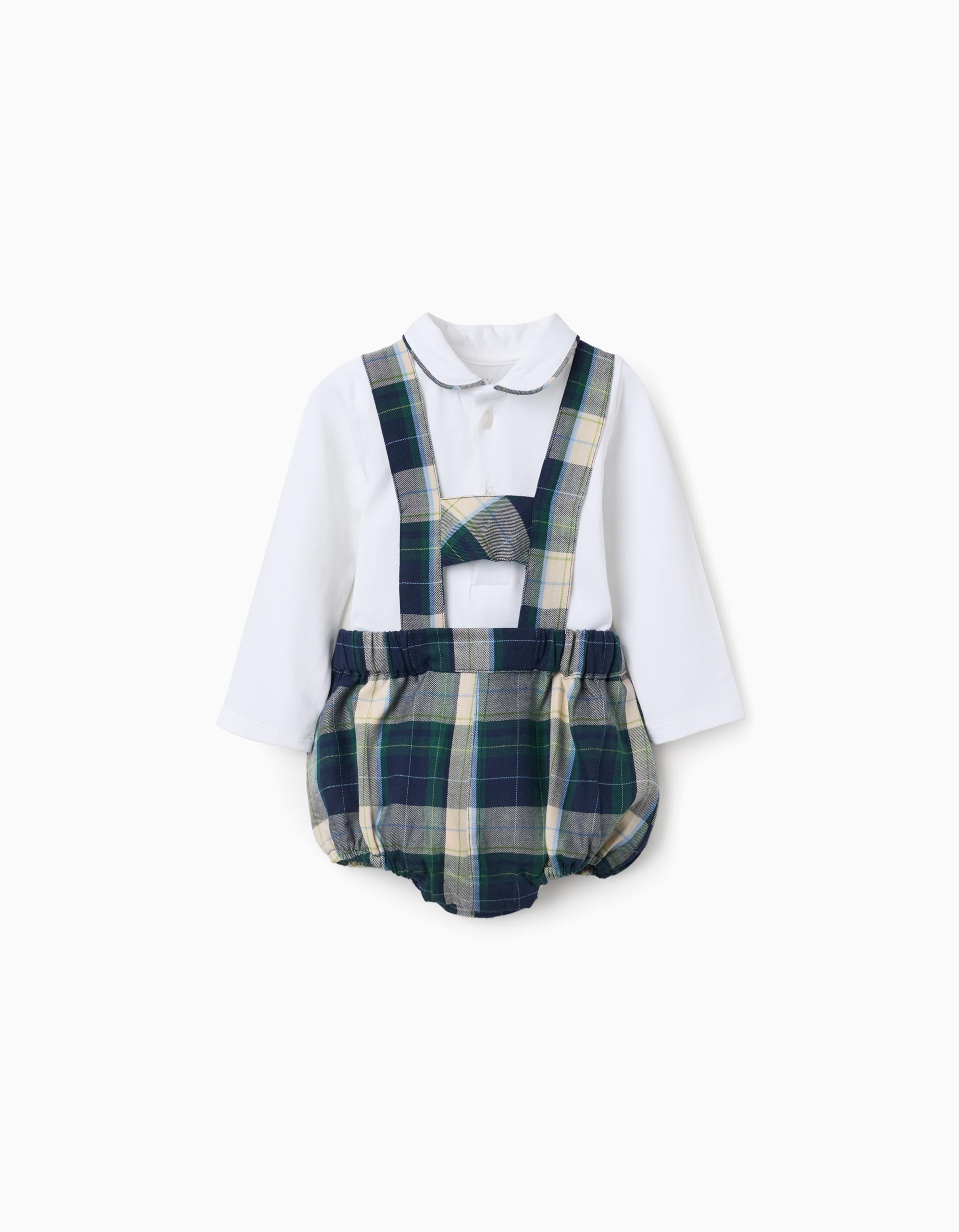Ensemble body + short à carreaux B&S, ZIPPY