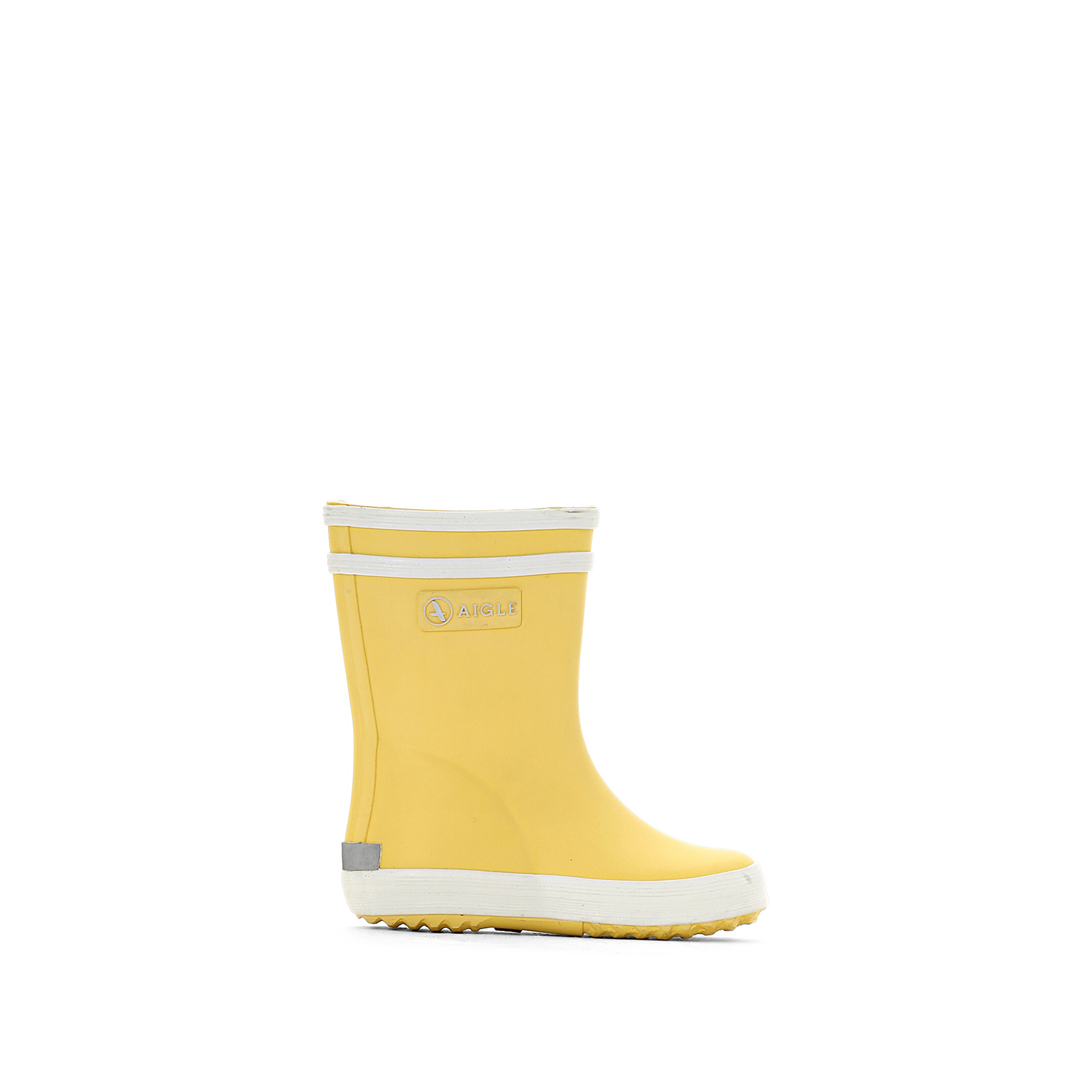 Bottes De Pluie Baby Flac Jaune Blanc Aigle La Redoute