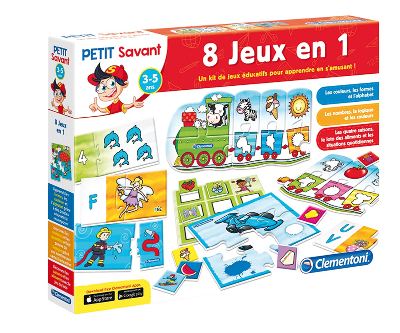 8 jeux en 1, CLEMENTONI