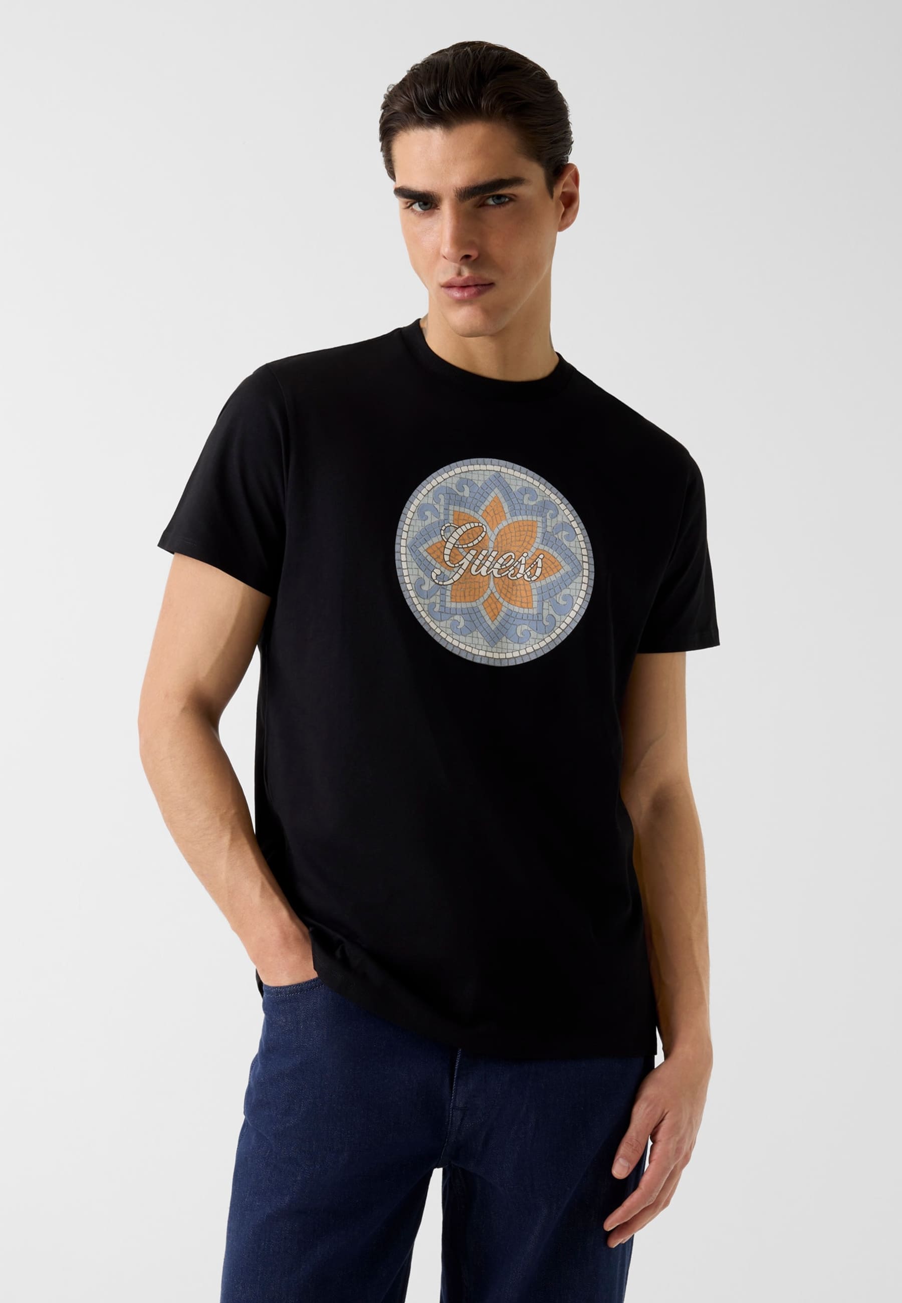 T-Shirt Avec Logo, GUESS