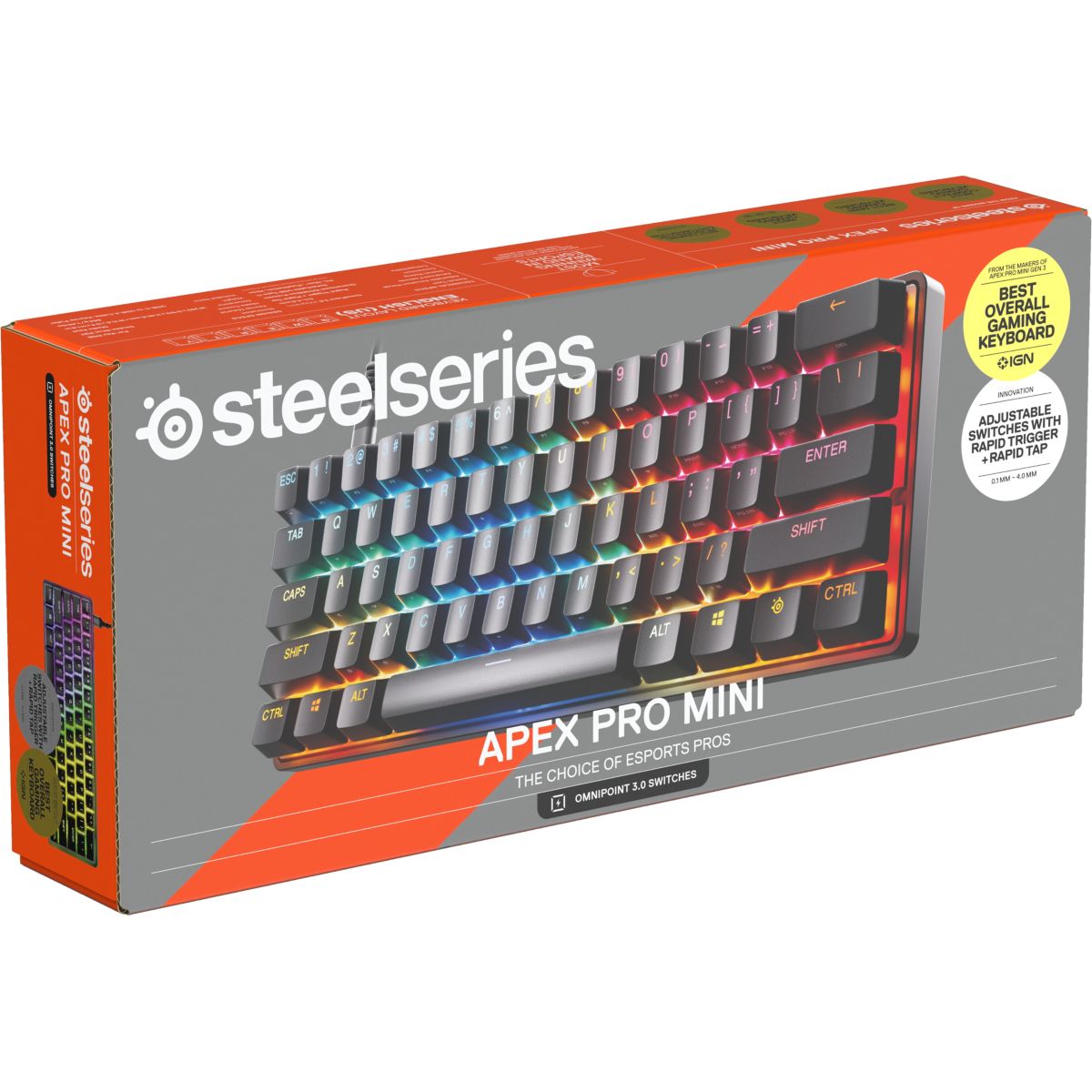 Test du SteelSeries Apex Pro Mini (Gen 3) : mini format, maxi fonctionnalités