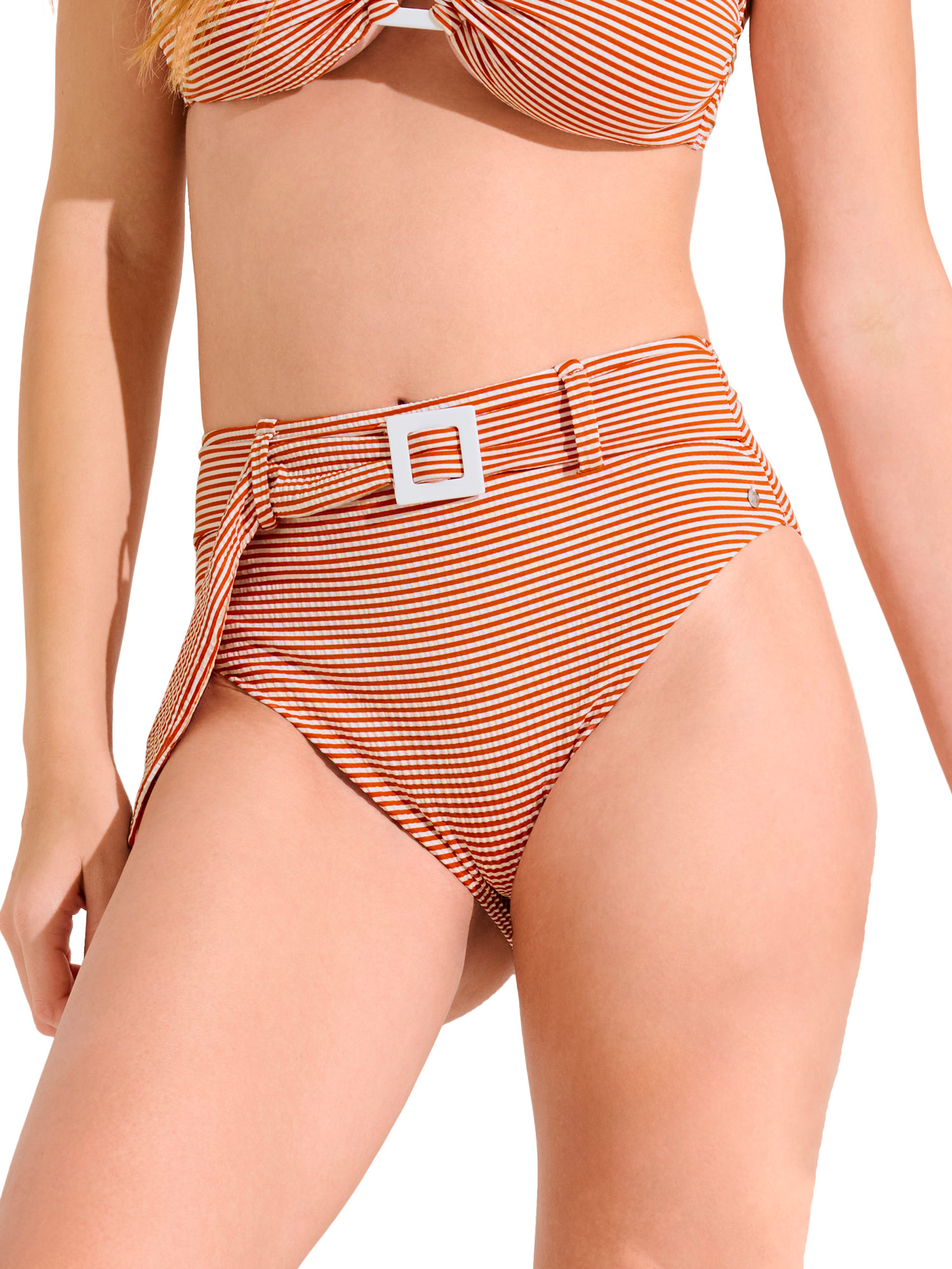 Bas maillot slip de bain échancré taille haute LASCARI, LISCA
