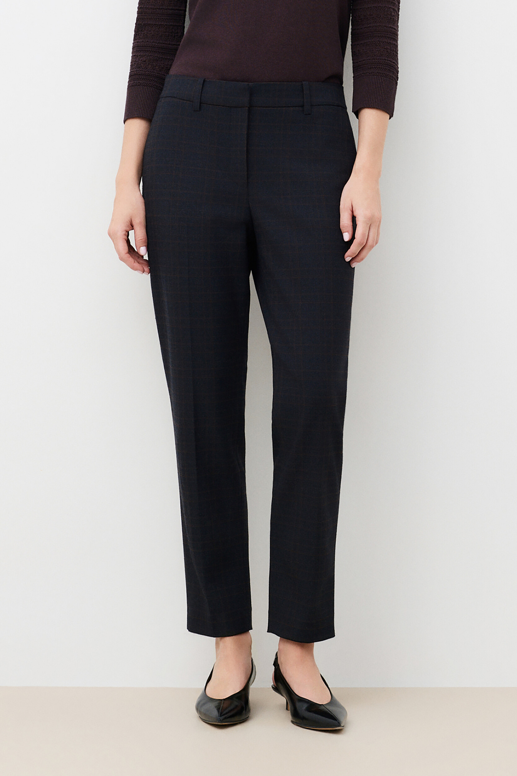 Pantalon cigarette élégant PSIDIKOCARREAU, CAROLL