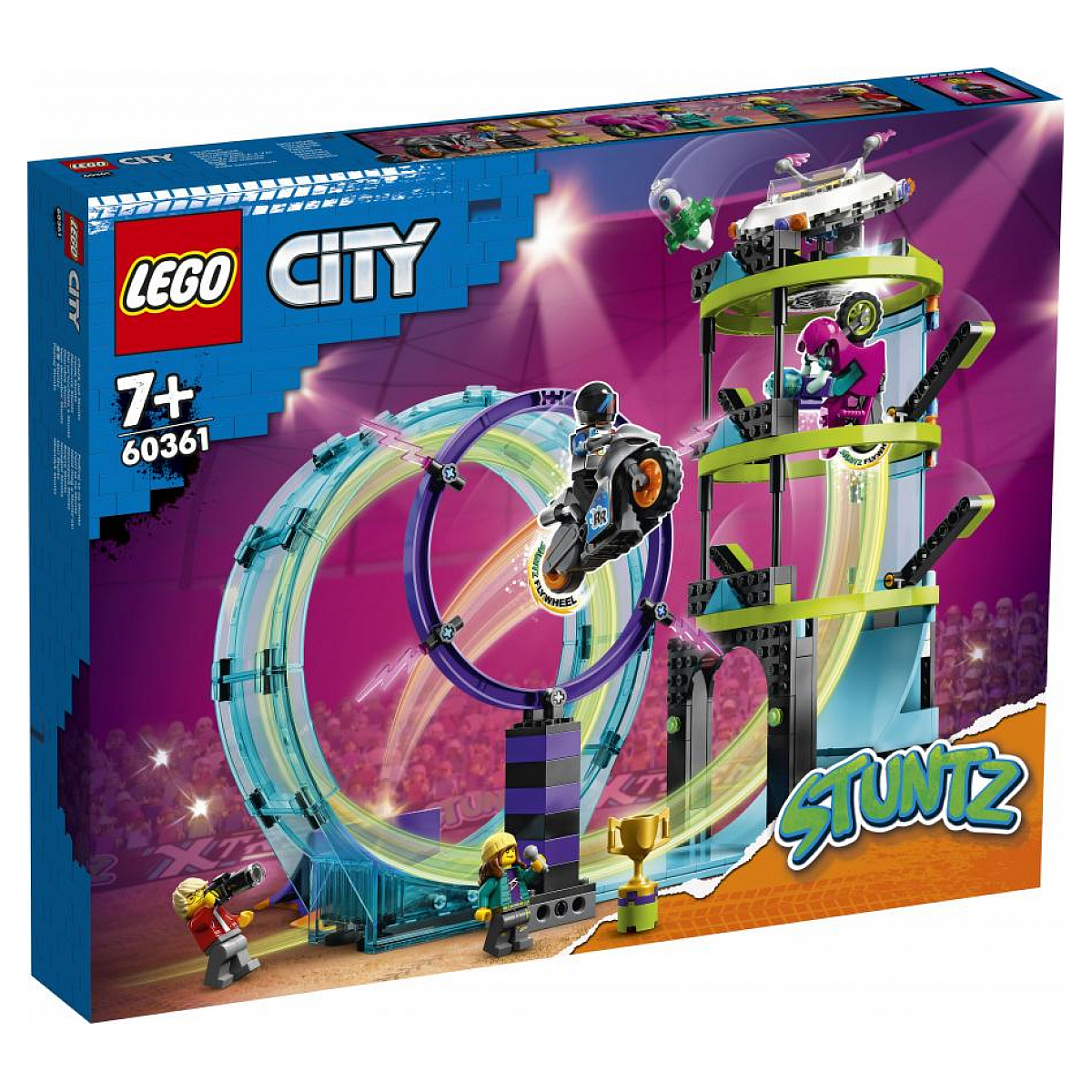 60361  Le défi ultime des motards cascadeurs, LEGO