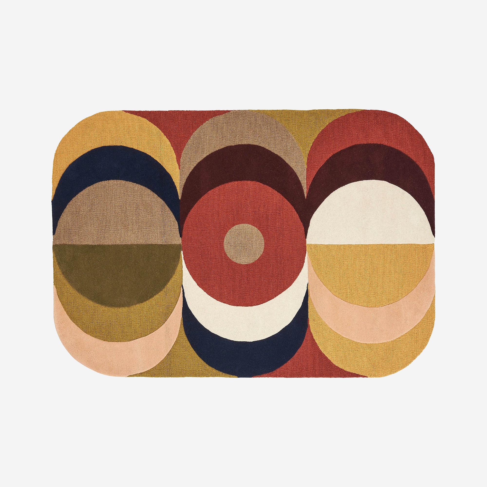 Tapis de salon laine CLARISSE, HABITAT