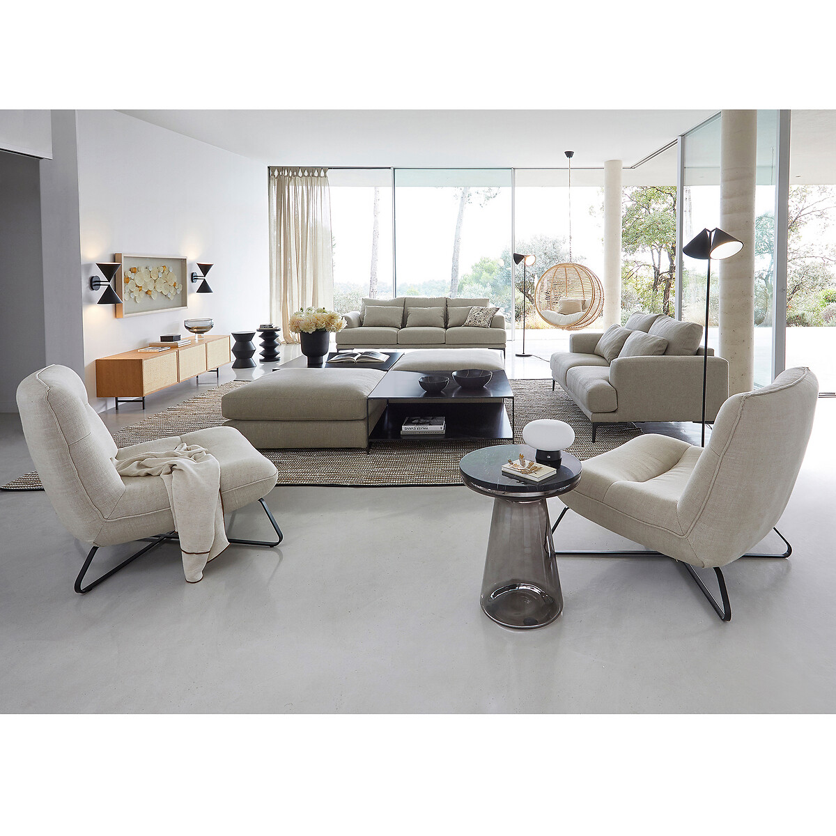 Applique Double Cône Moke - Design Élégant & Moderne