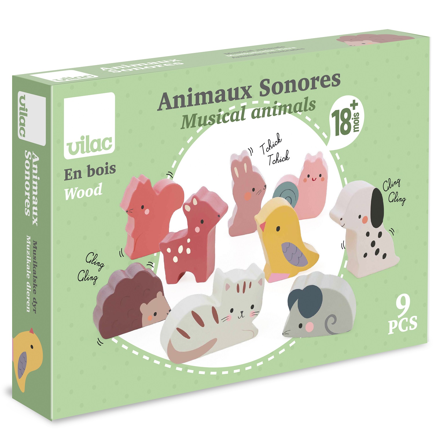 Animaux familiers sonores, VILAC