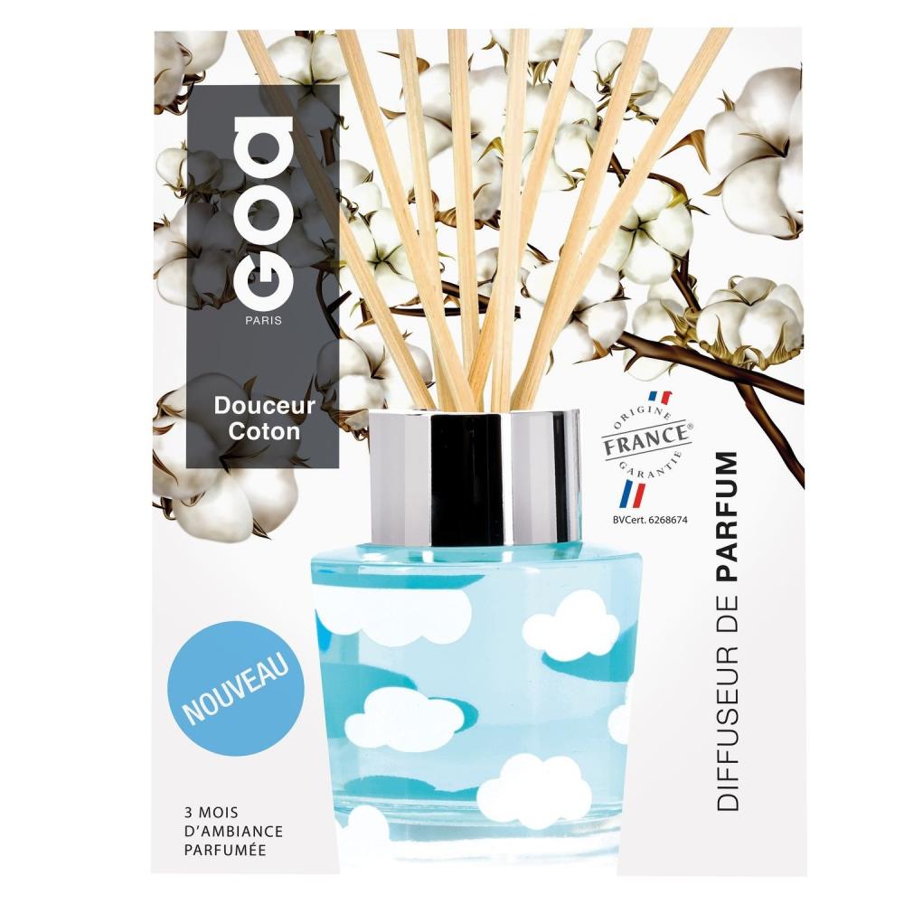 Parfum d'intérieur - Goatier intemporel Douceur coton 200 ml, GOA