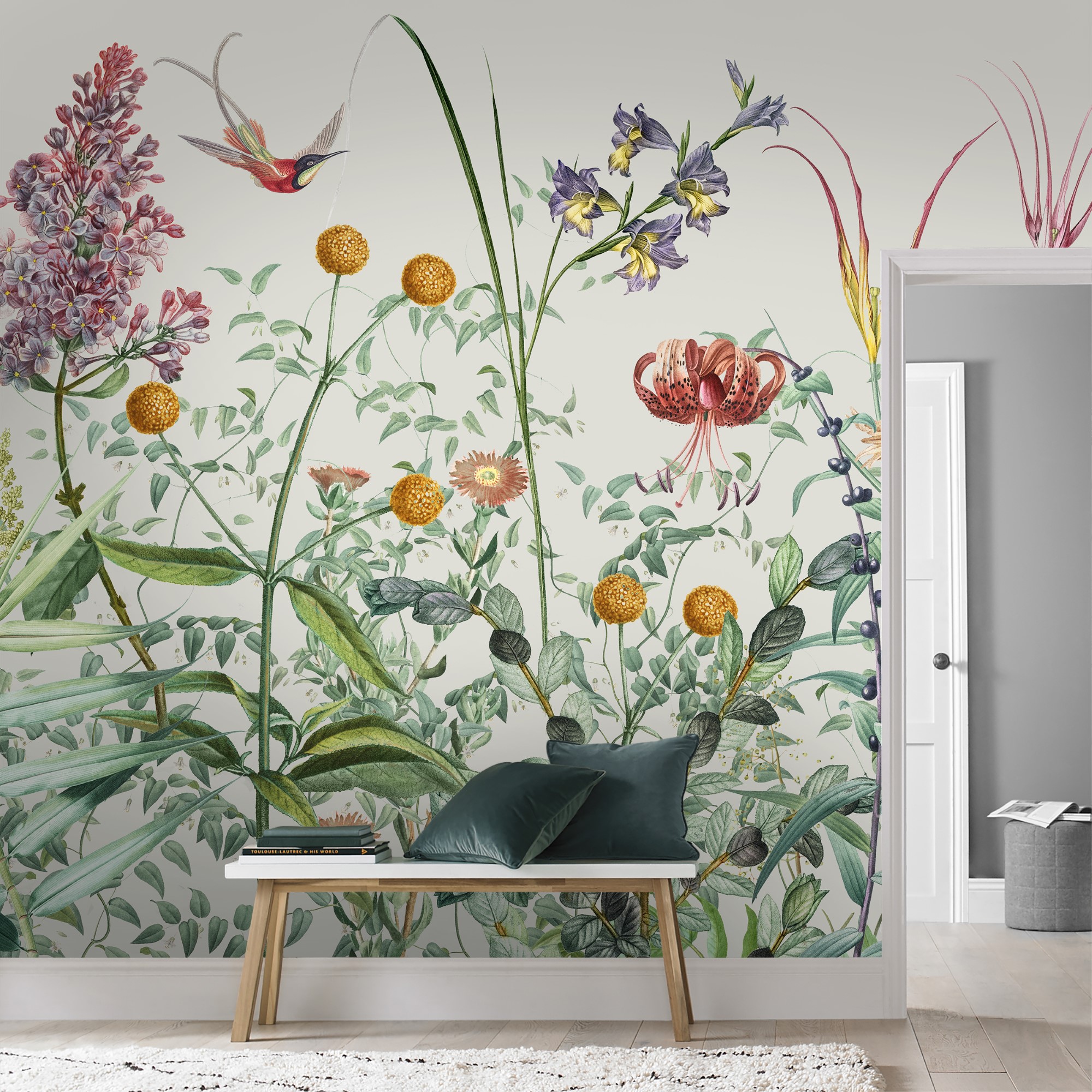 Papier peint panoramique Grand Herbier, ART FOR THE HOME