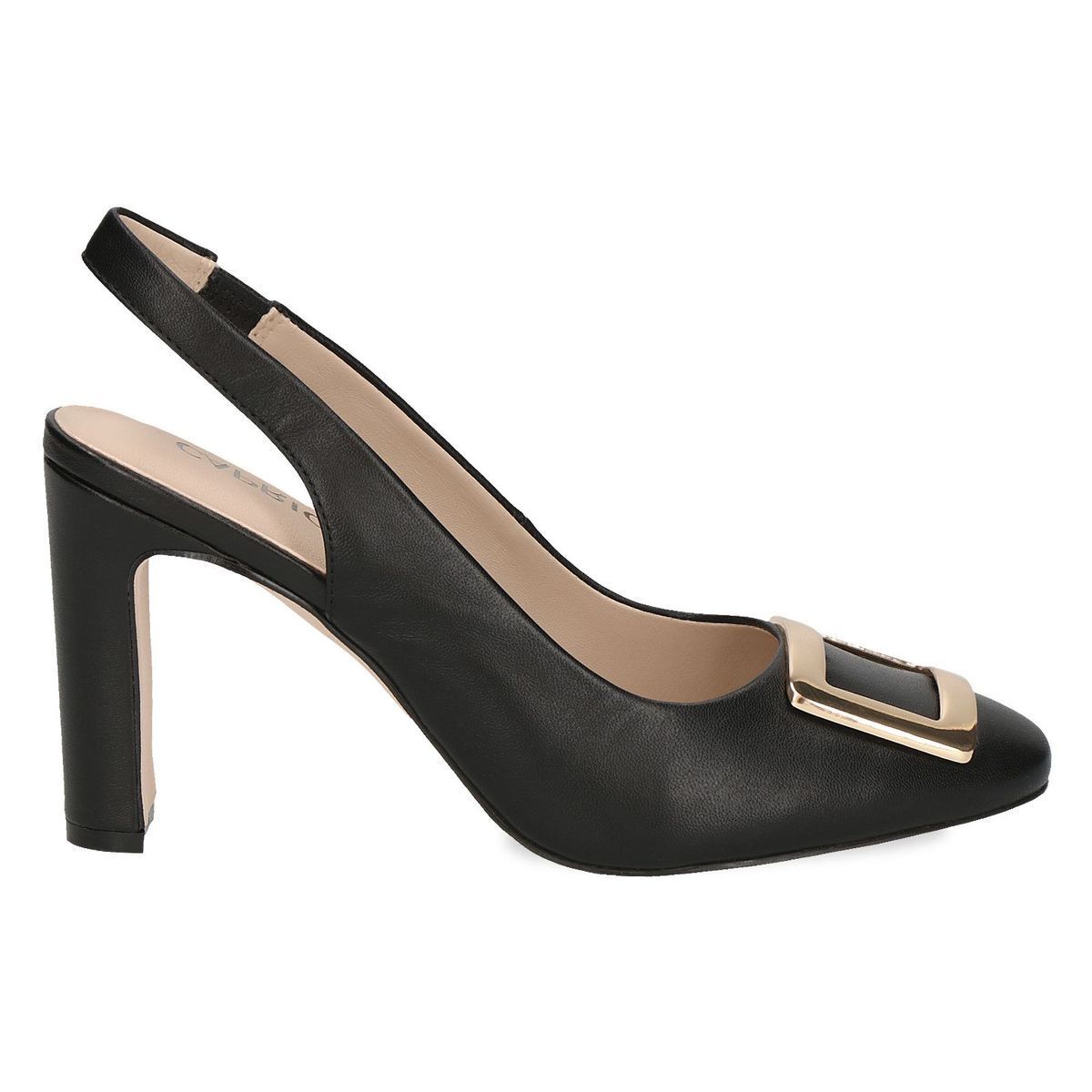 Escarpin noir hotsell 8 cm