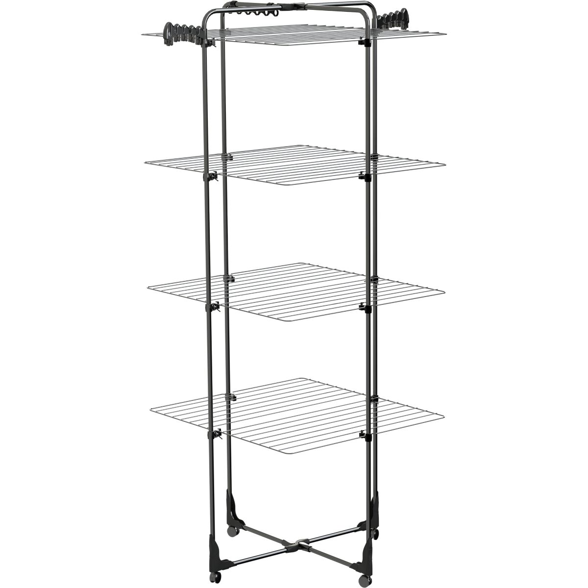 Etendoir à linge Tour compacte 45m - Séchoir EBDR245, ESSENTIEL B