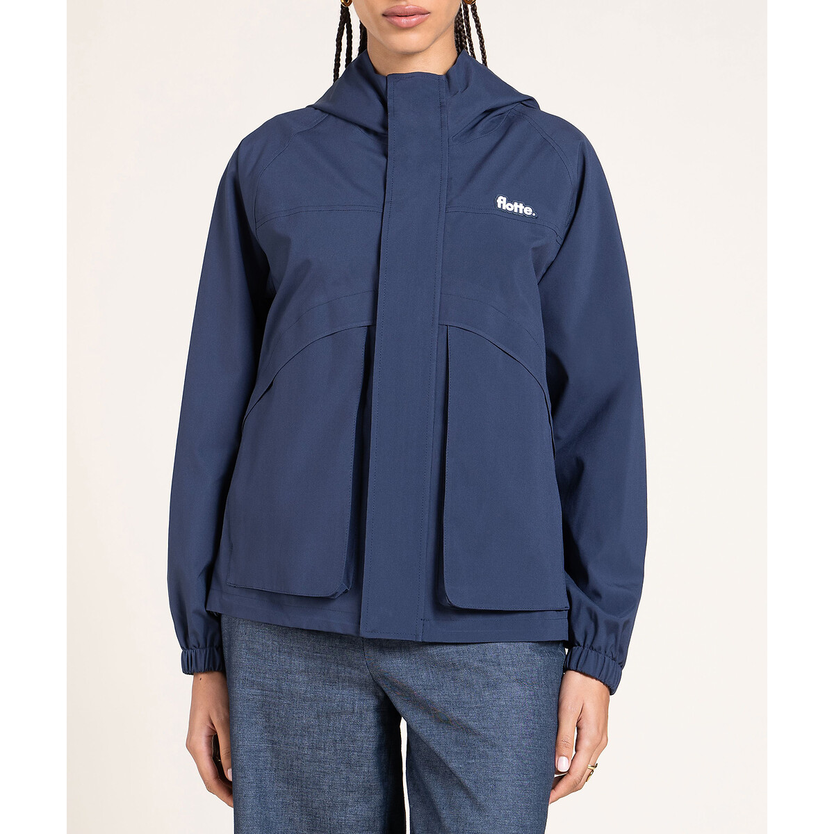 Veste coupe vent à capuche, BREGUET, FLOTTE
