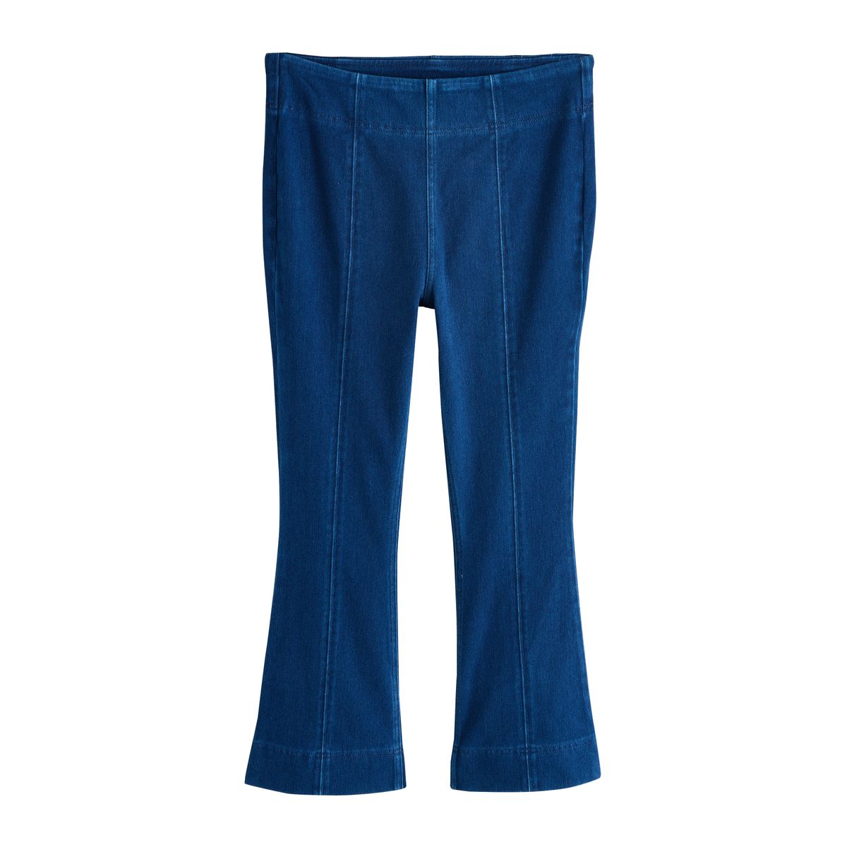 Legging bootcut court en denim de jersey, NEXT