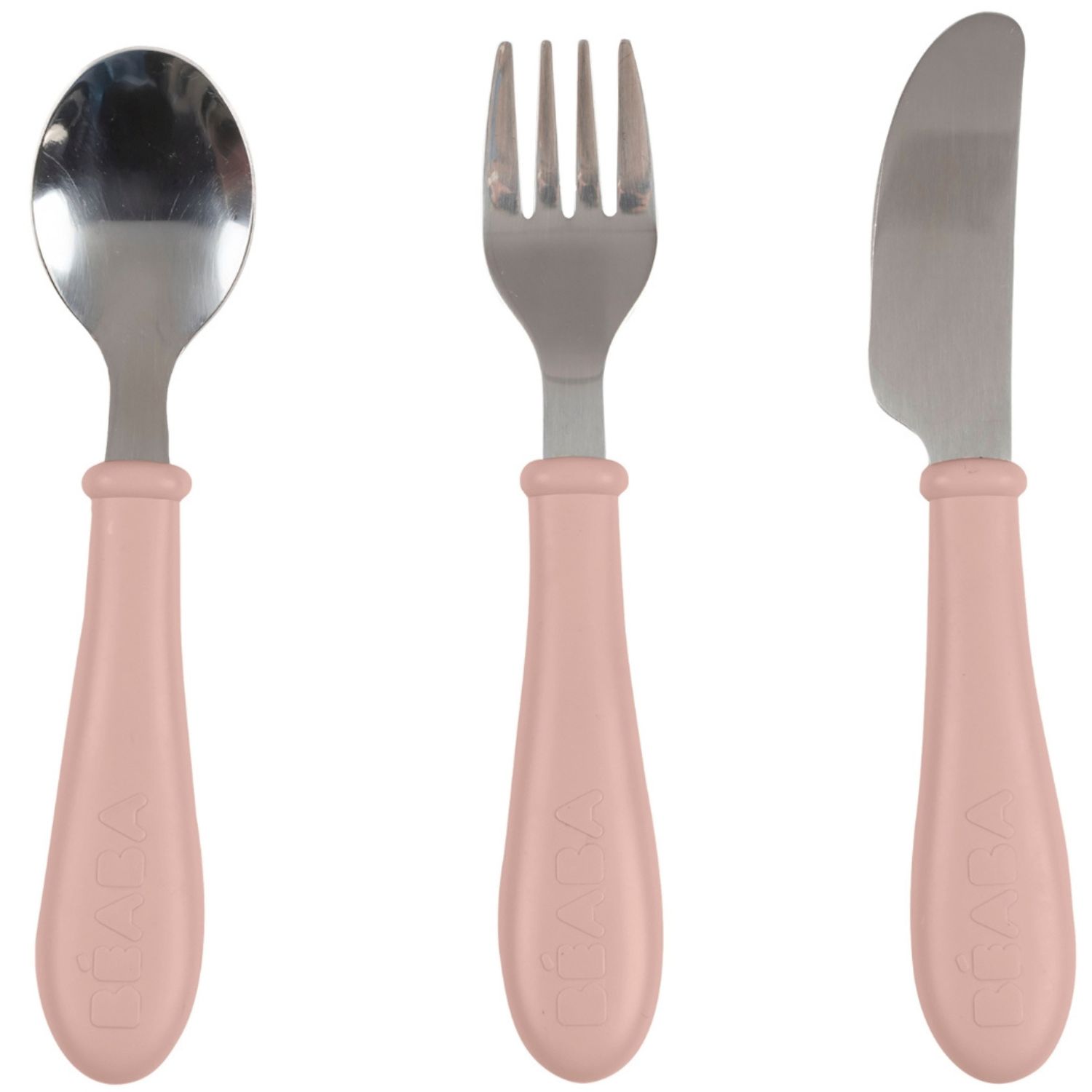 Set de 3 couverts en inox, BEABA