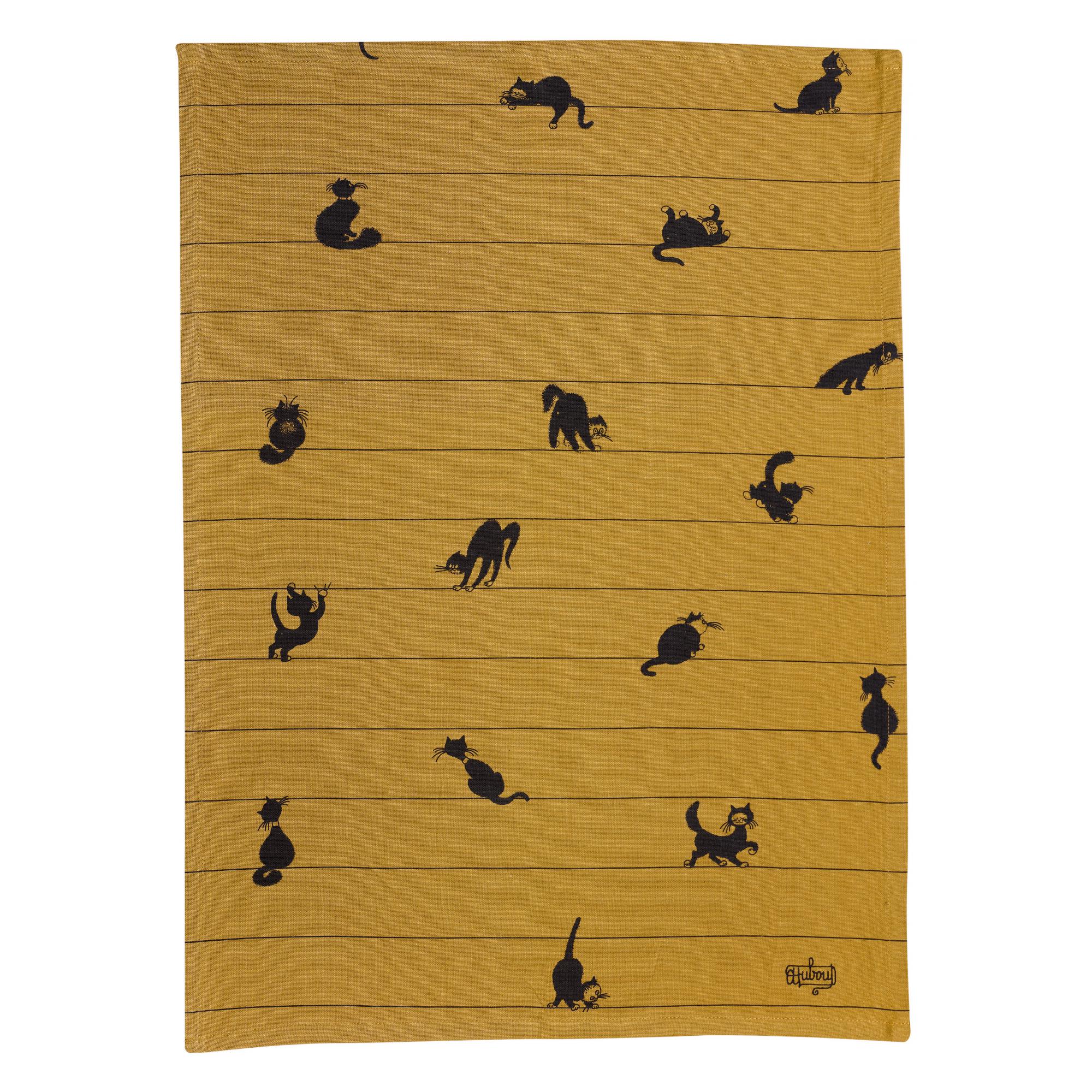 Torchon Dubout Partition de chats, WINKLER