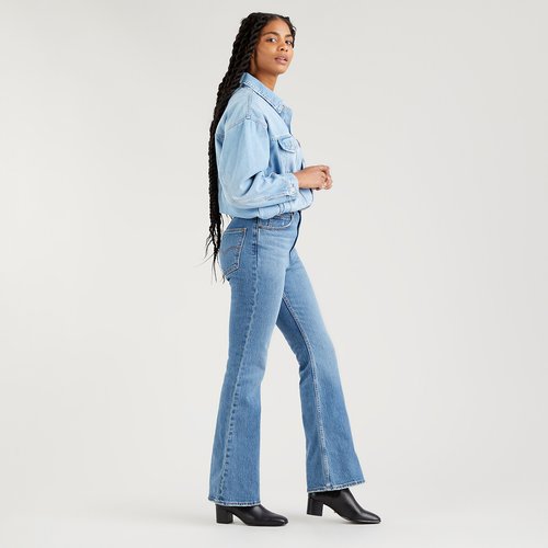 70's high flare jeans with high waist Levi's | La Redoute