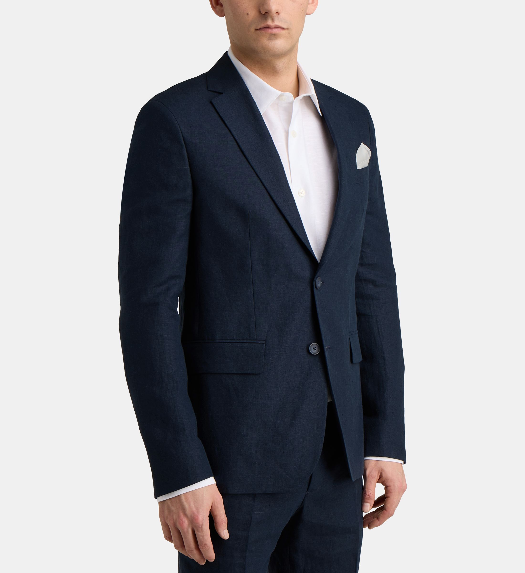 Veste de costume arzino v ajustée en lin, COMPTOIR GL