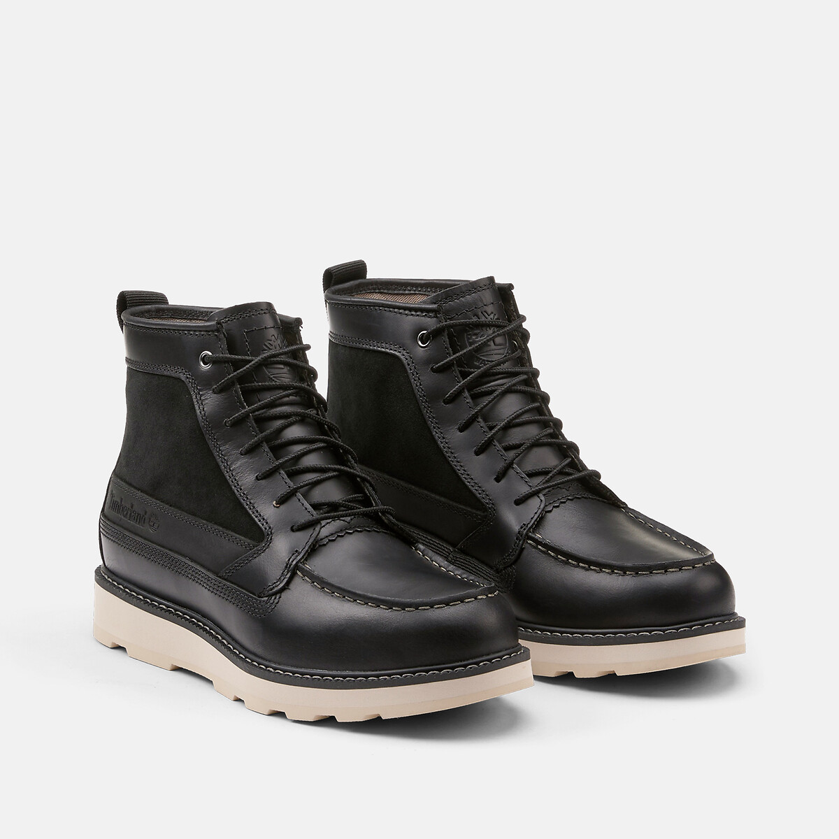 Bottines à lacets en cuir BRITTON MILLS MID LACE, TIMBERLAND