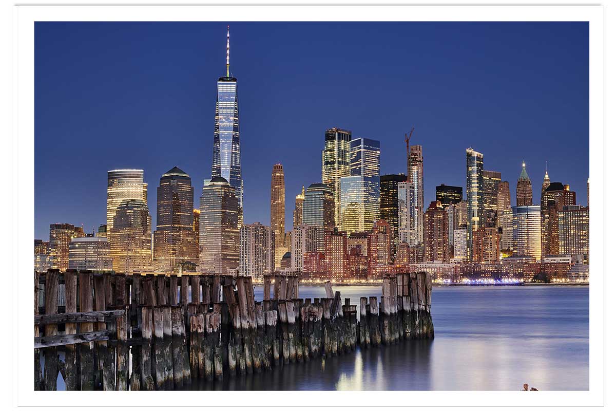 Affiche Manhattan skyline, HEXOA