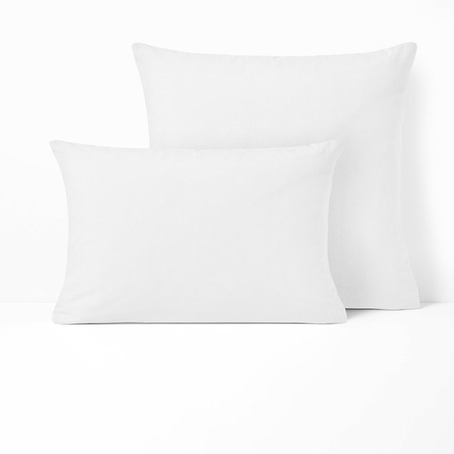 Scenario Plain 100% Cotton Pillowcase - LA REDOUTE INTERIEURS