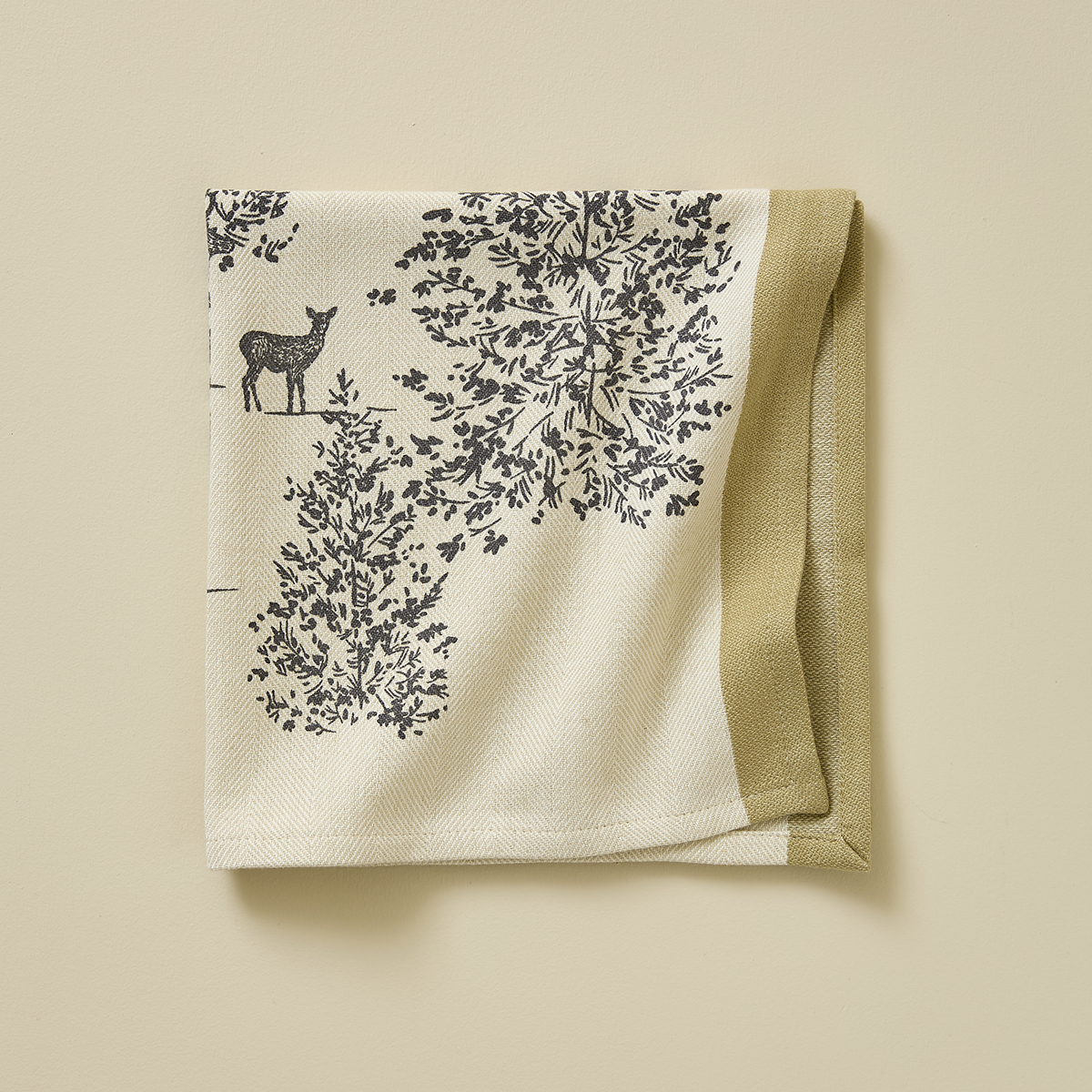 Serviette de table TRESOR DES FORETS, SYLVIE THIRIEZ