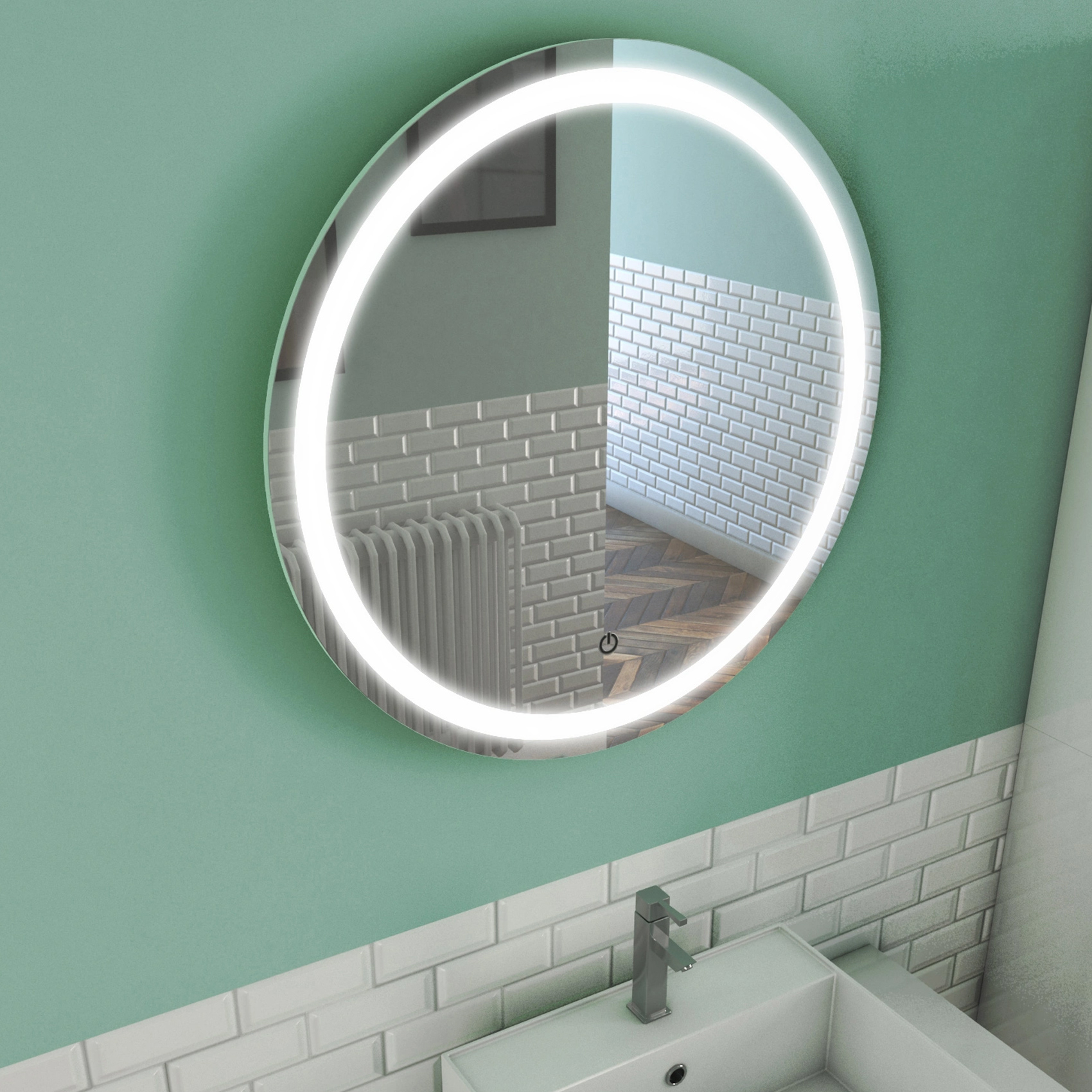 Miroir Led Light Circle, HOME MAISON