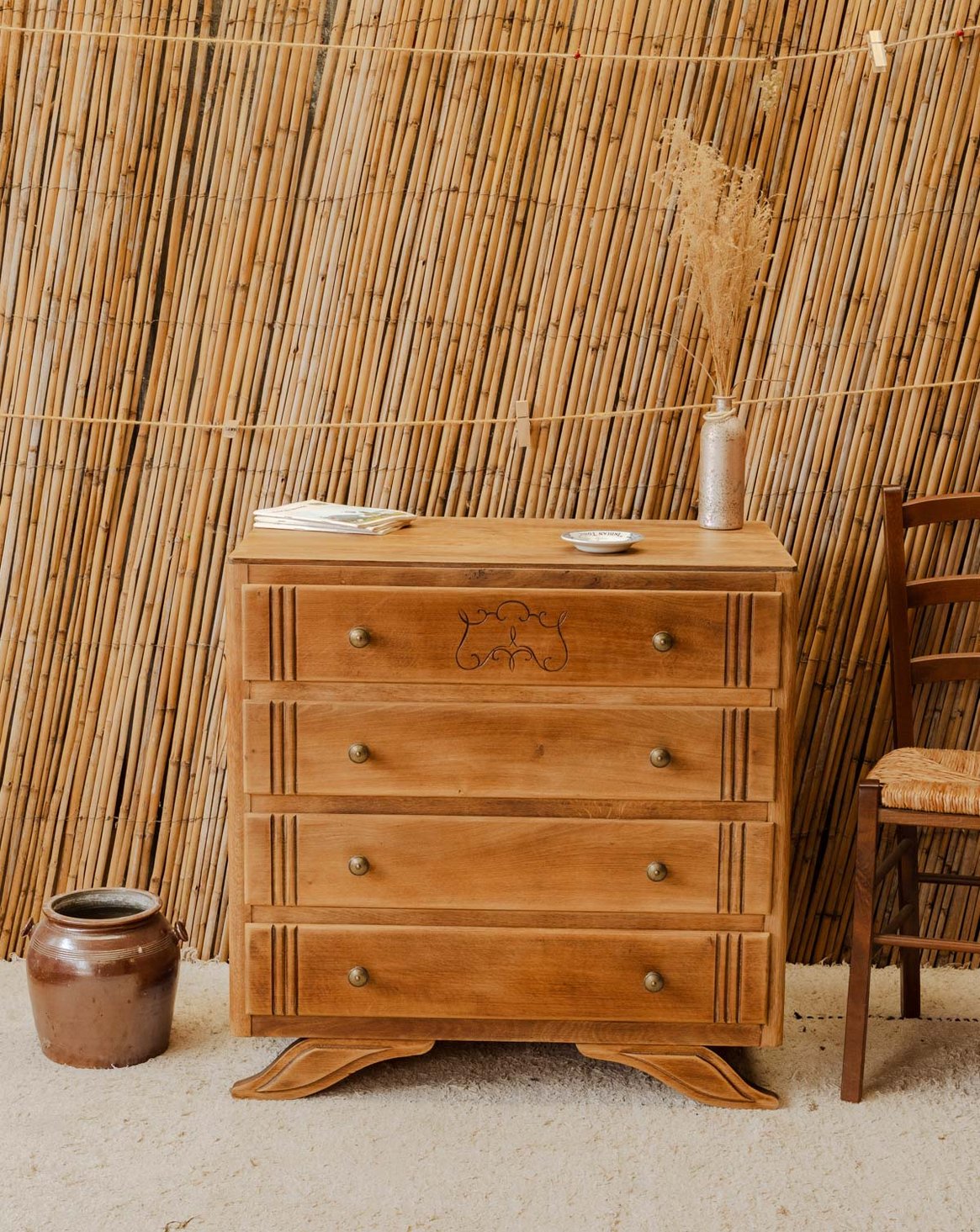 Commode en bois Garance N°765 - Bon état, DEBONGOUT
