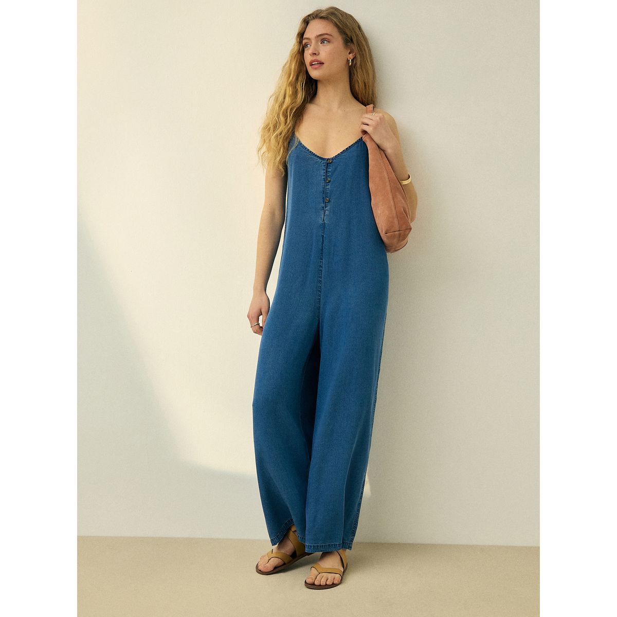 Combinaison large en denim tencel n. premium, NEXT