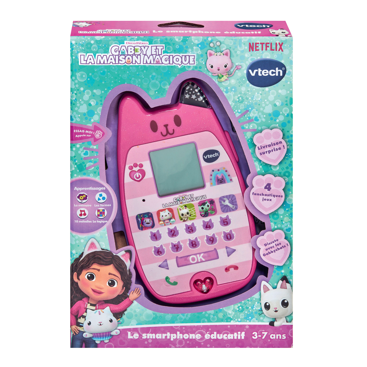 Gabby et la maison magique - Le smartphone educatif, VTECH