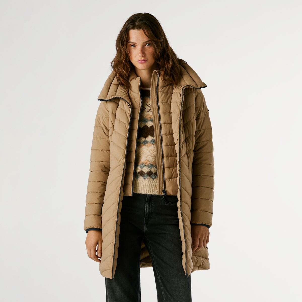 Doudoune Longue Imperméable, PEPE JEANS
